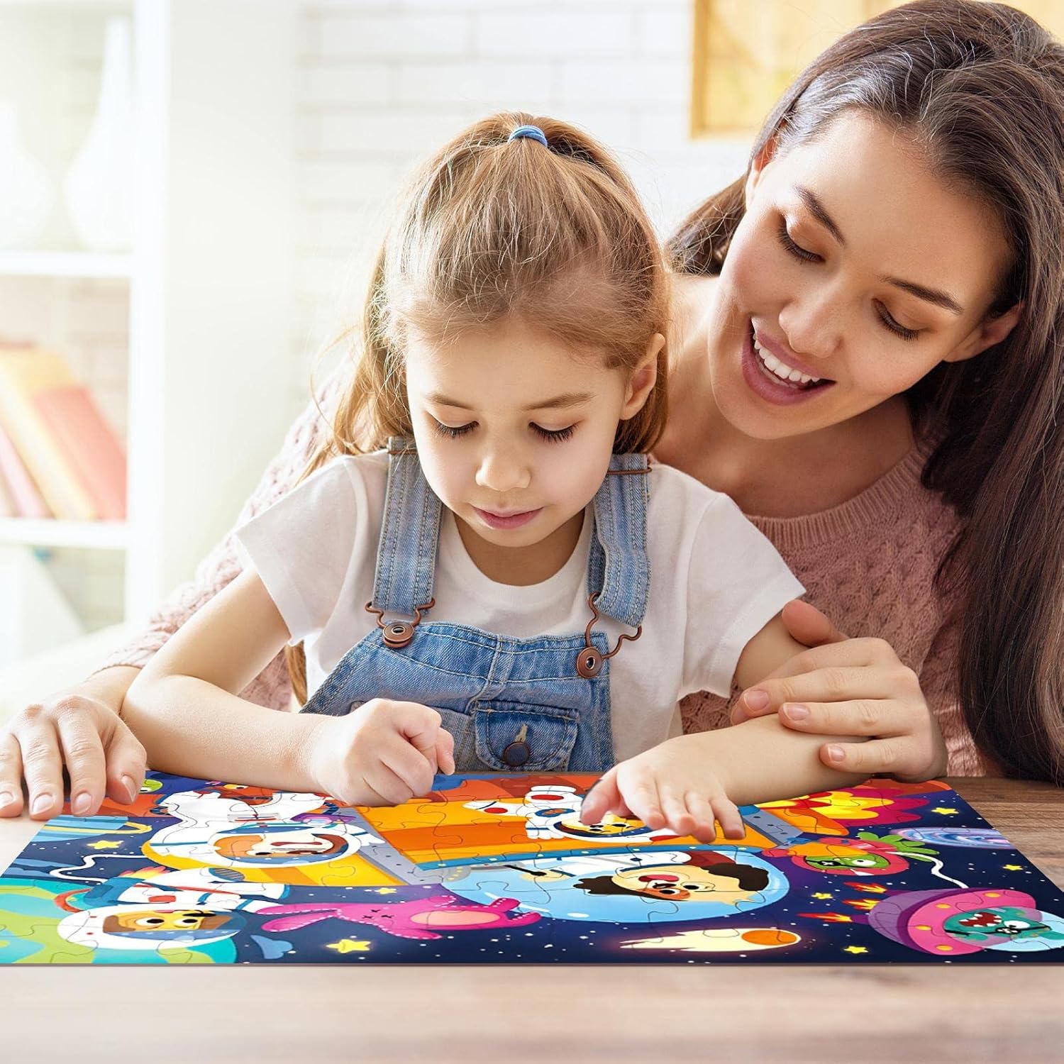 60 قطعة بازل الفضاء - KIDSBOX