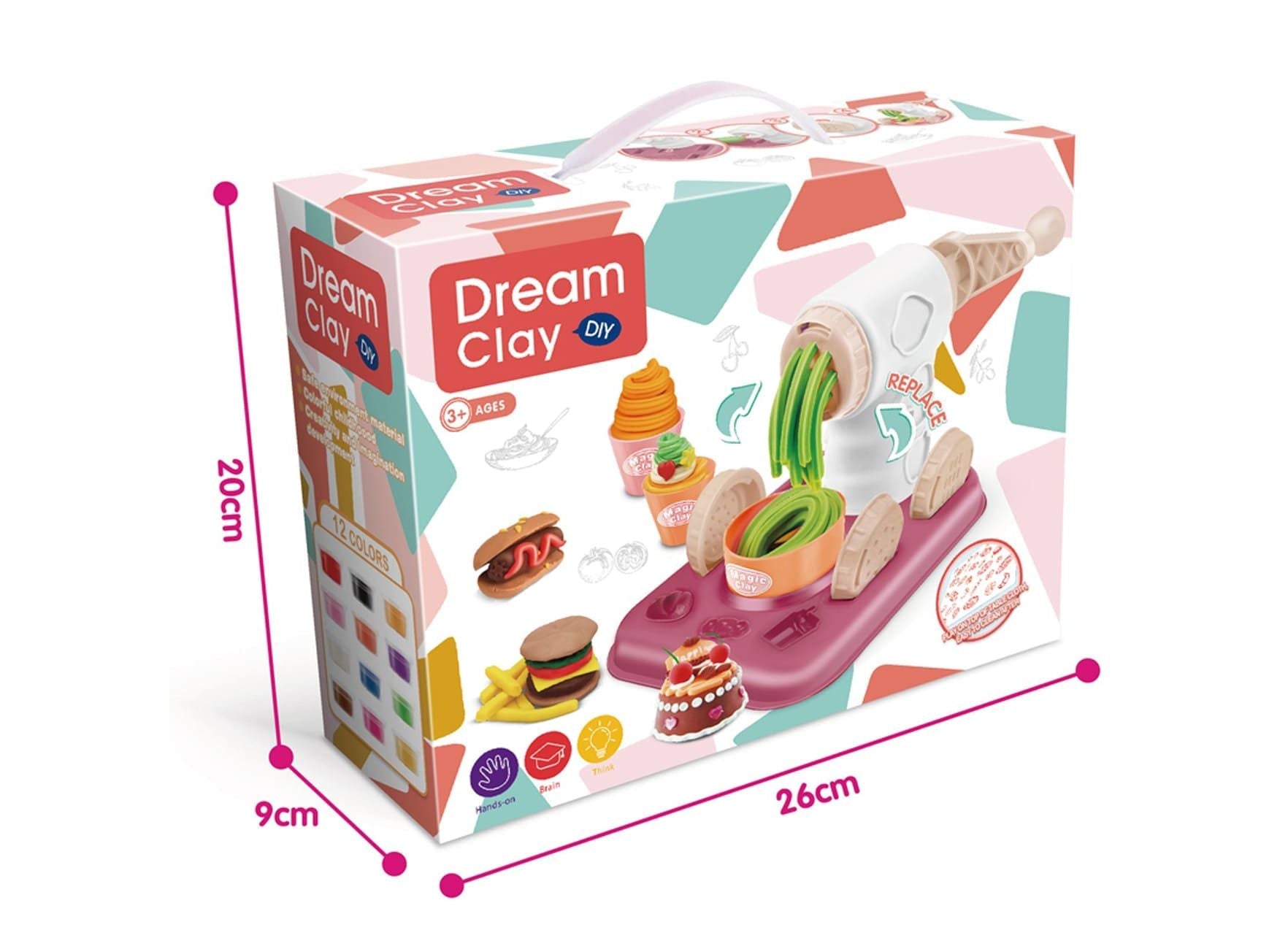 عجينة تشكيل البسكويت والآيس كريم - KIDSBOX