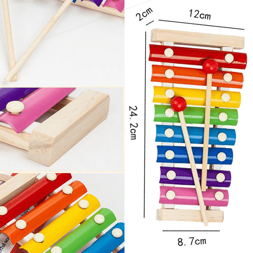 اكسيليفون 8 نغمة صغير - KIDSBOX