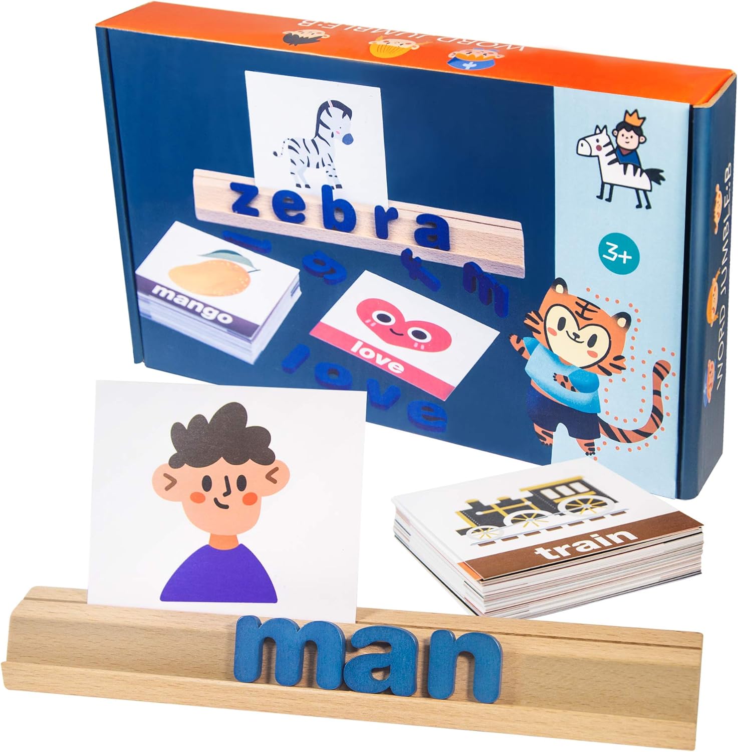 الحروف الأبجدية الخشبية - KIDSBOX