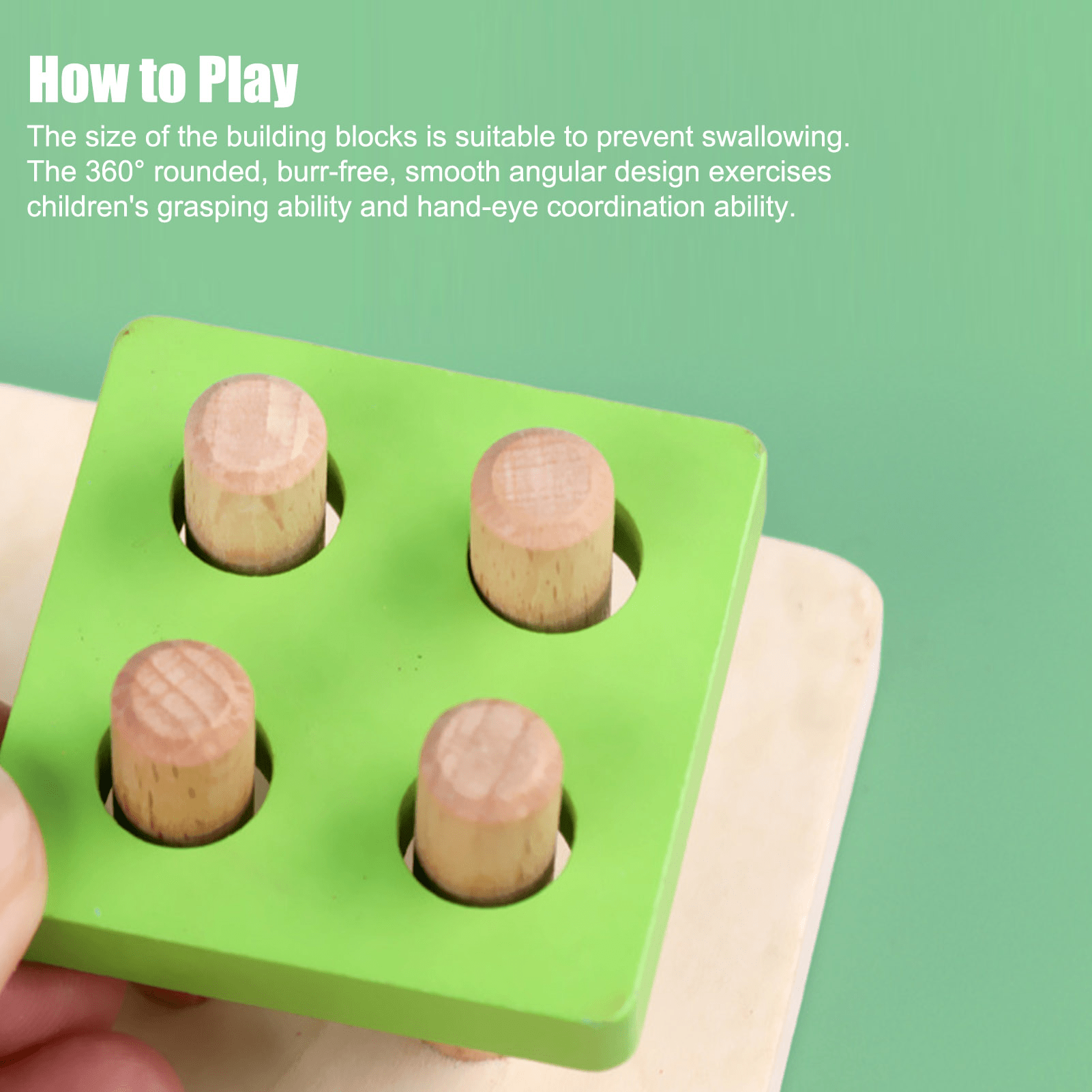 المطابقة الخشبية وصيد السمك - KIDSBOX