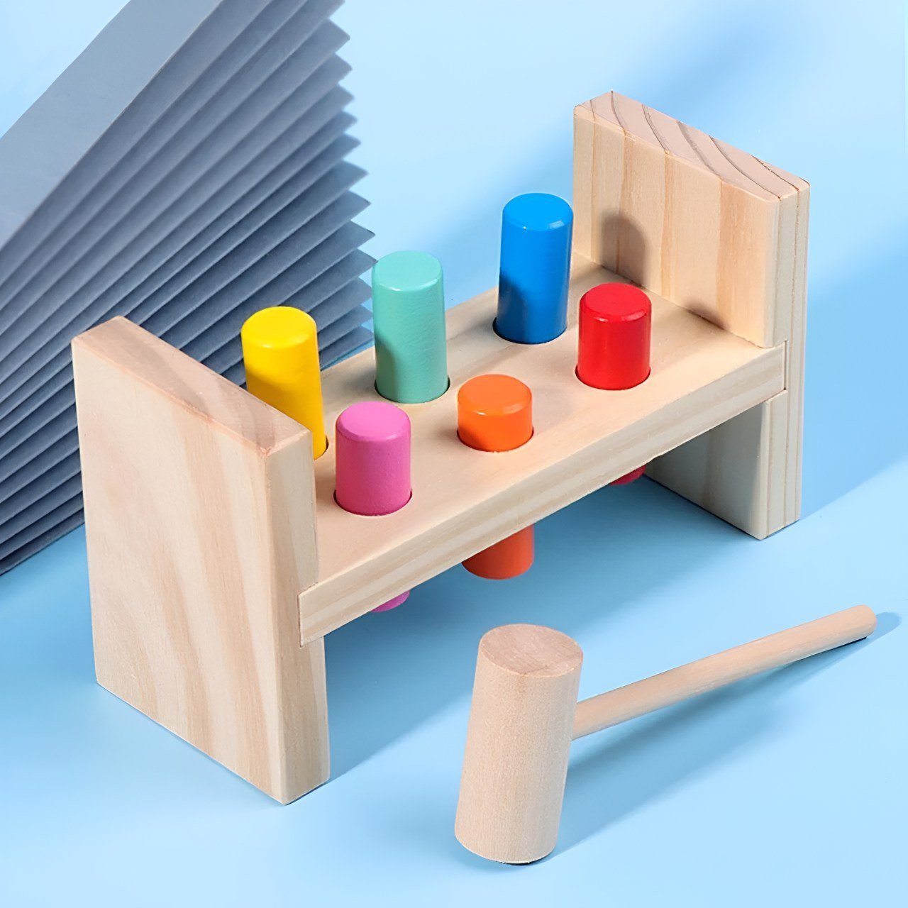 المطرقة الخشبية - KIDSBOX