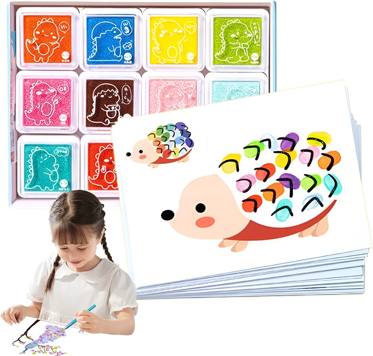 الرسم والتلوين بالأصابع - KIDSBOX