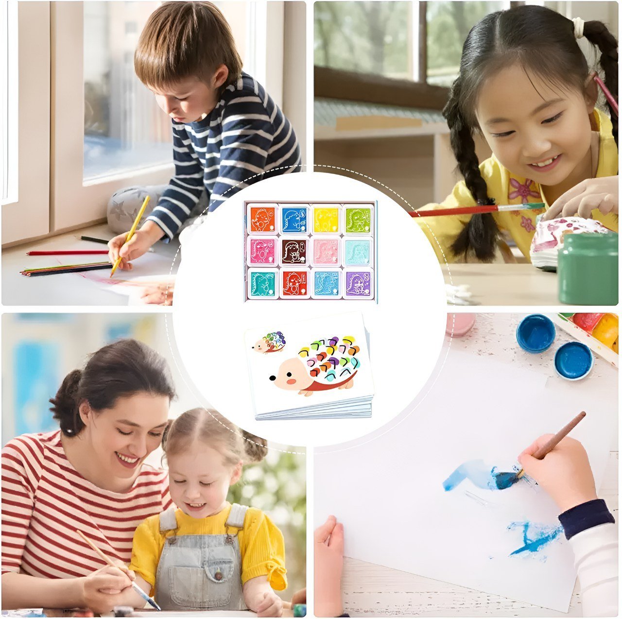 الرسم والتلوين بالأصابع - KIDSBOX