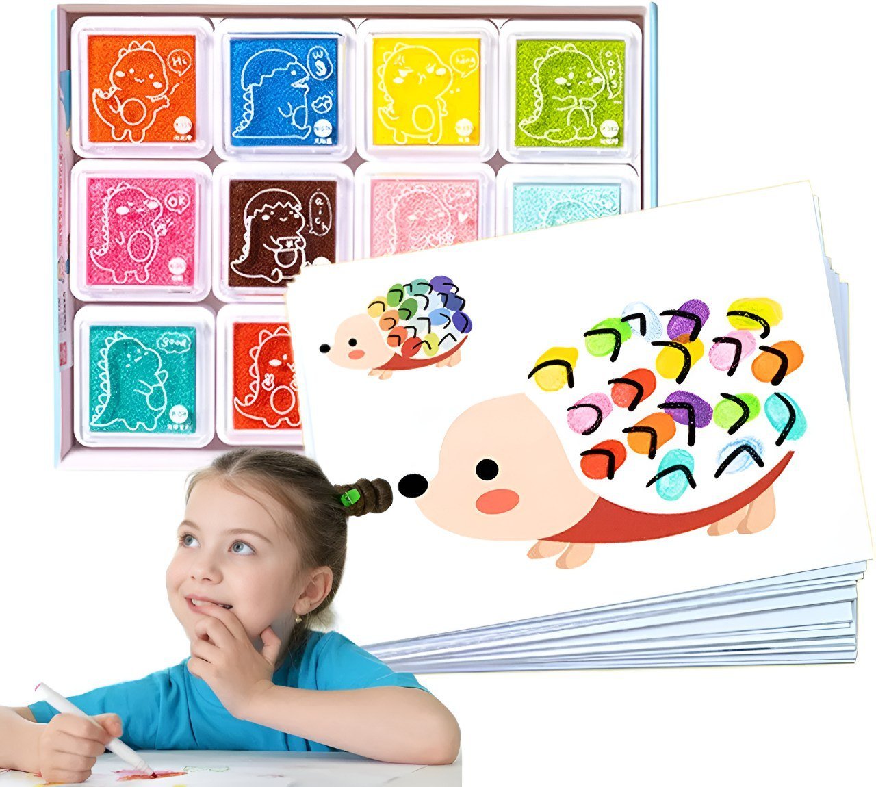 الرسم والتلوين بالأصابع - KIDSBOX