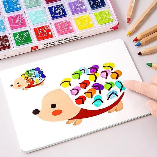 الرسم والتلوين بالأصابع - KIDSBOX
