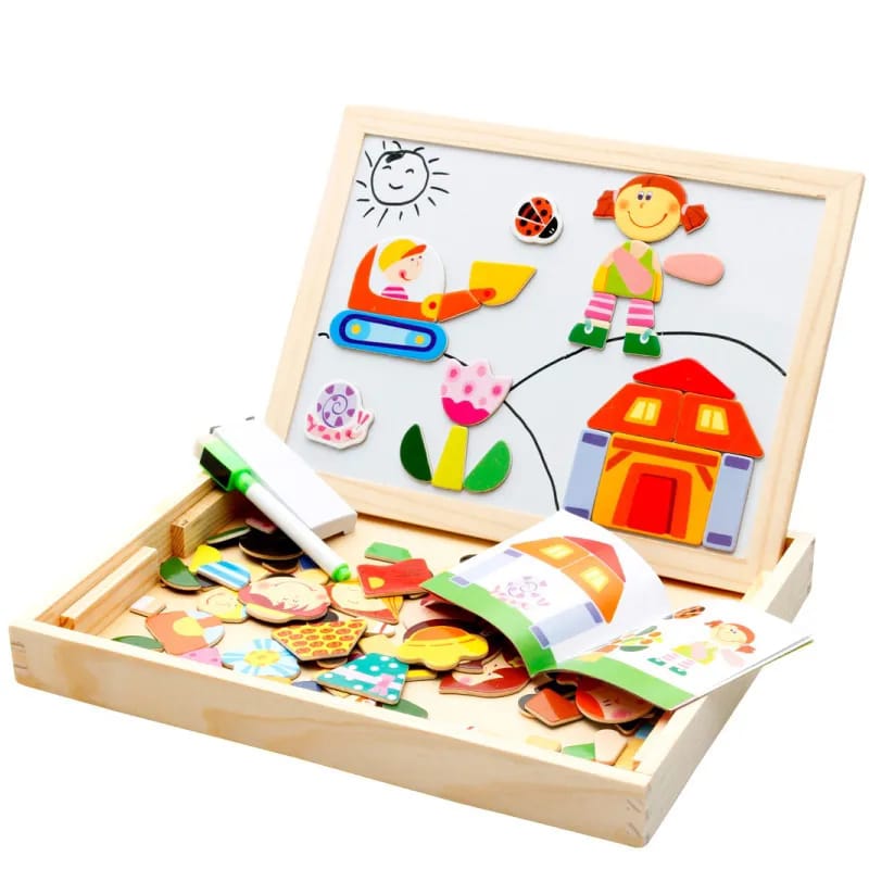 السبورة المغناطيسية - KIDSBOX