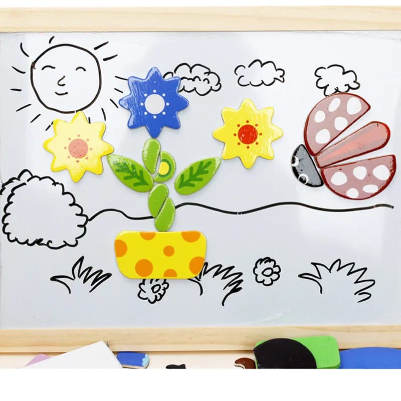 السبورة المغناطيسية - KIDSBOX
