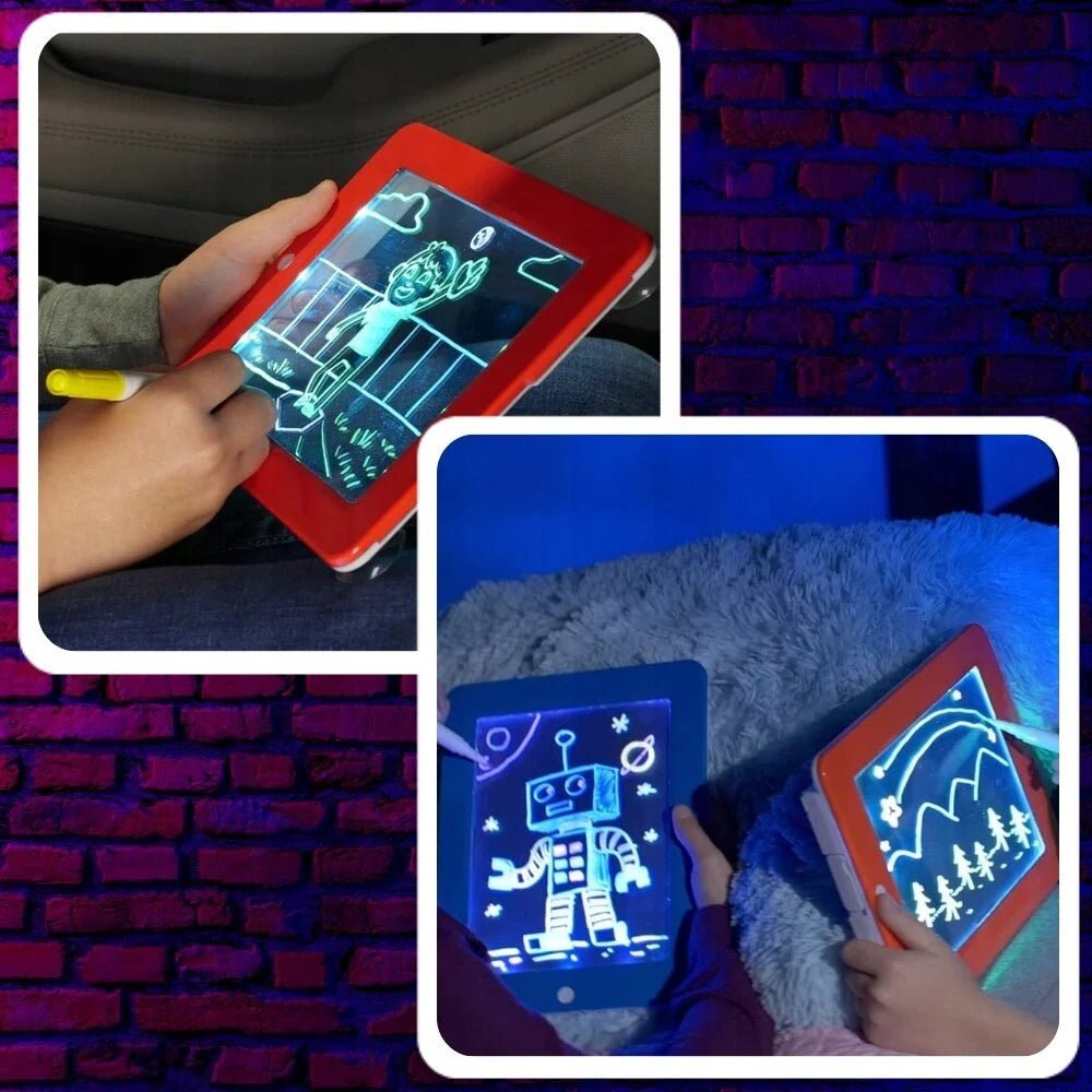 السبورة السحرية المضيئة - KIDSBOX