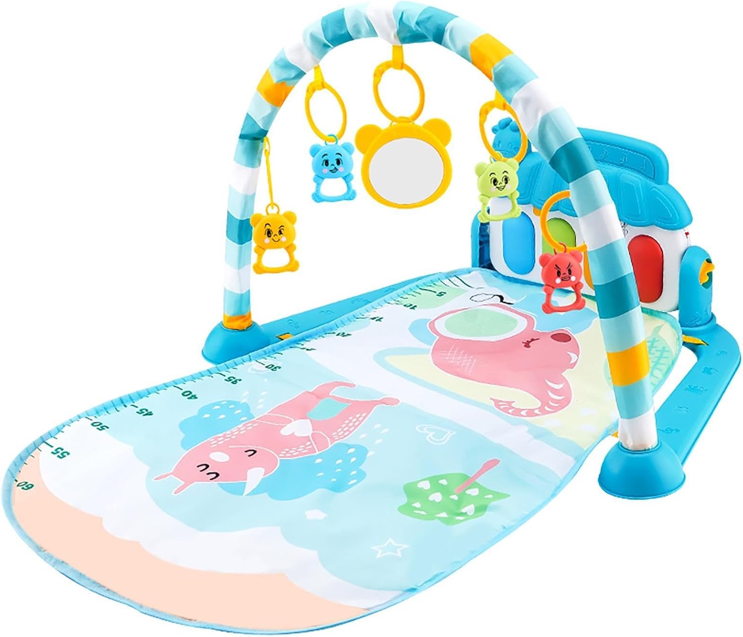 السجادة الموسيقية للبيبي - ازرق - KIDSBOX