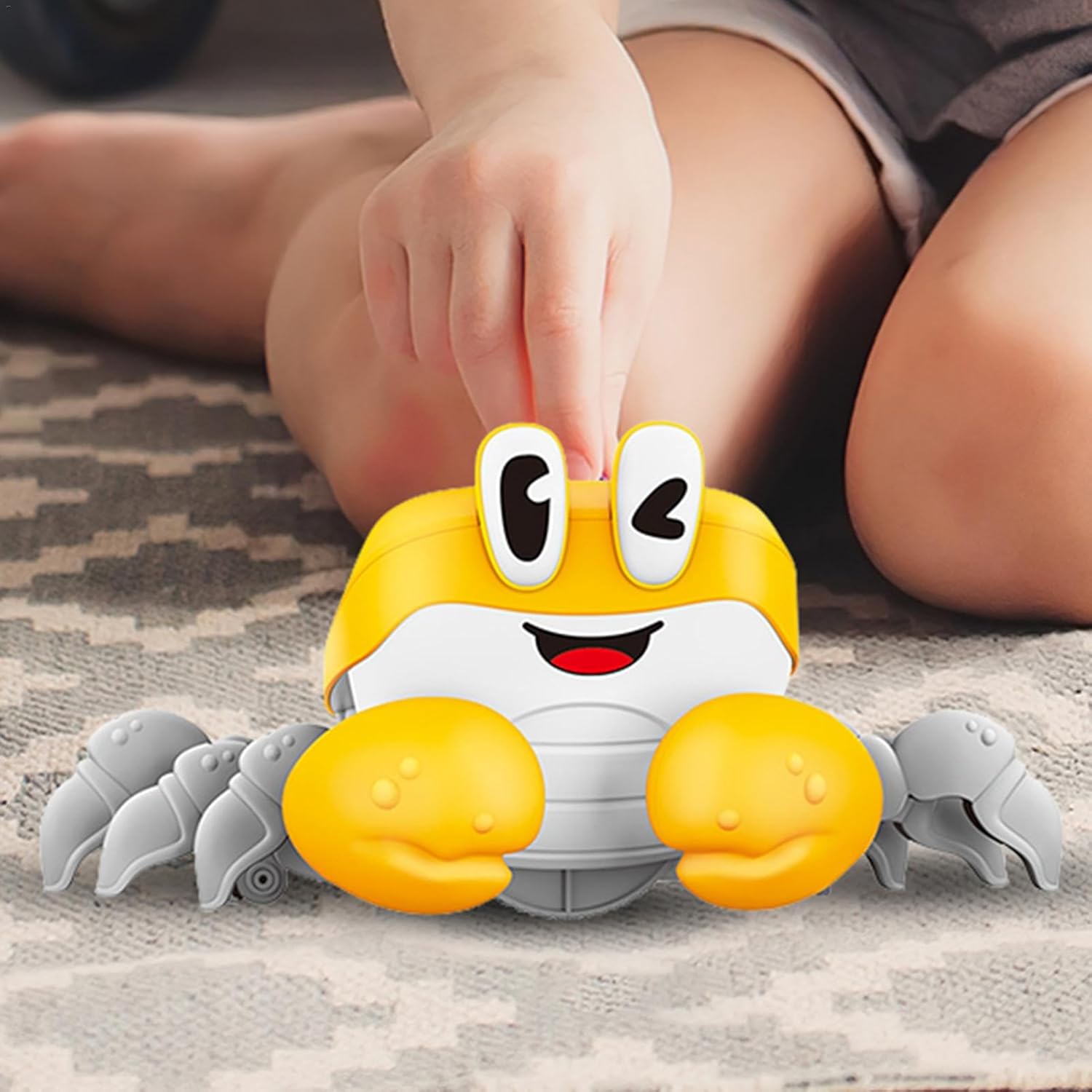 السلطعون الزاحف - أصفر - KIDSBOX