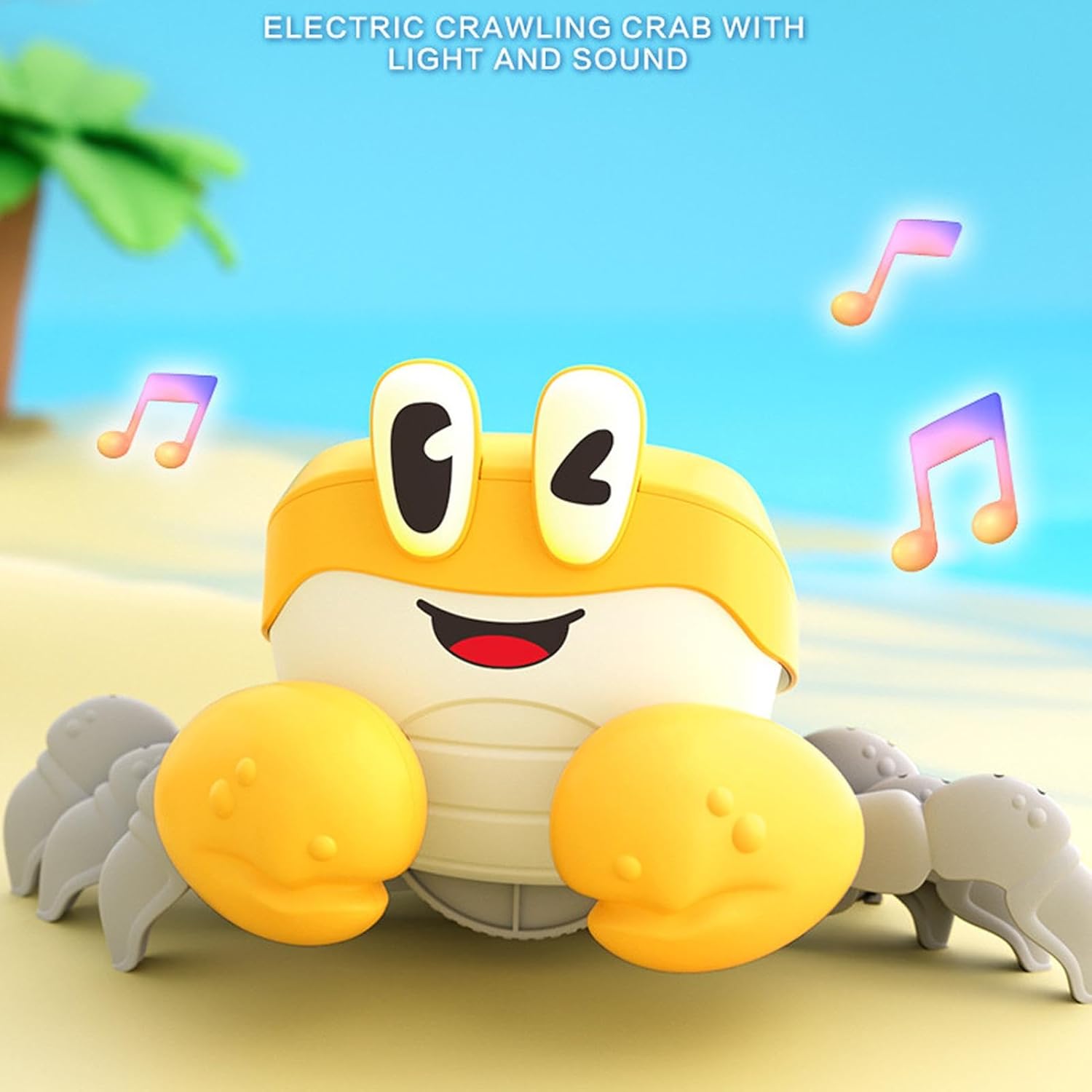السلطعون الزاحف - أصفر - KIDSBOX