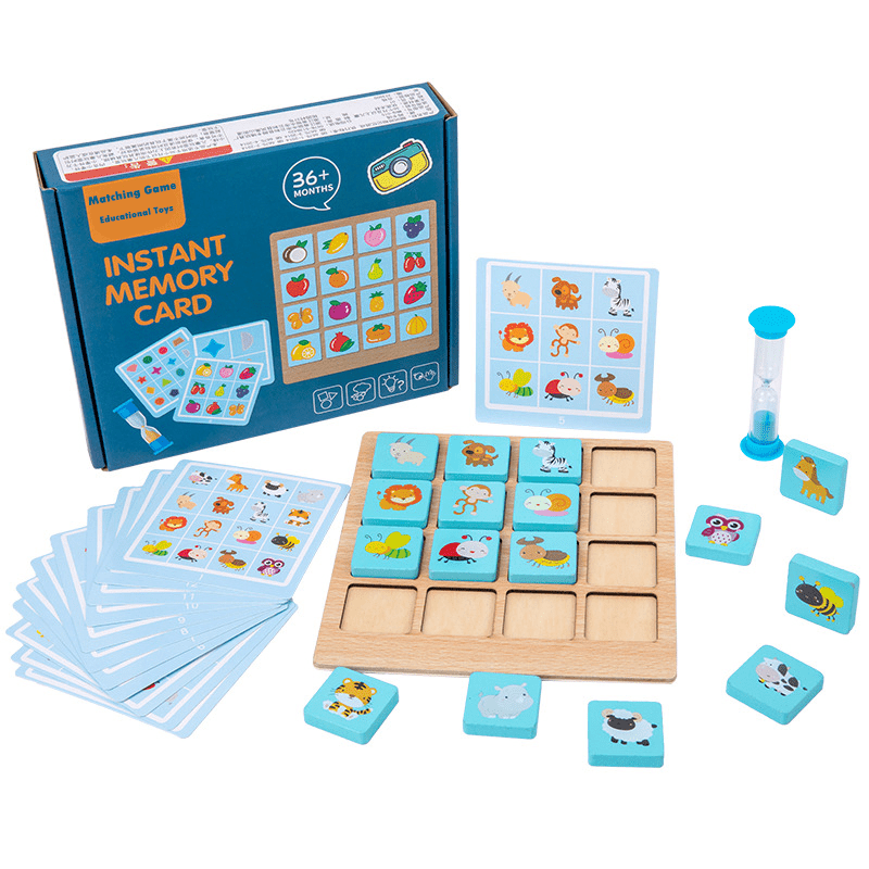 الذاكرة الصورية مع ساعة رملية - KIDSBOX