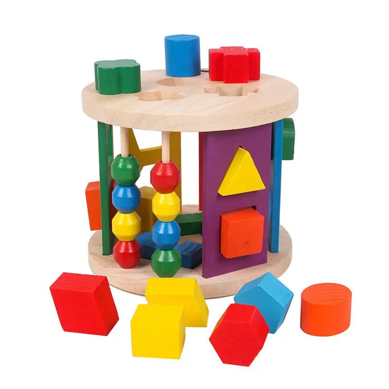 أسطوانة الاشكال الهندسية والتطابق - KIDSBOX