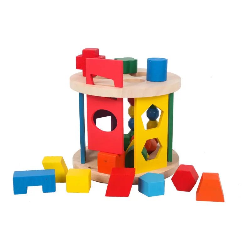 أسطوانة الاشكال الهندسية والتطابق - KIDSBOX