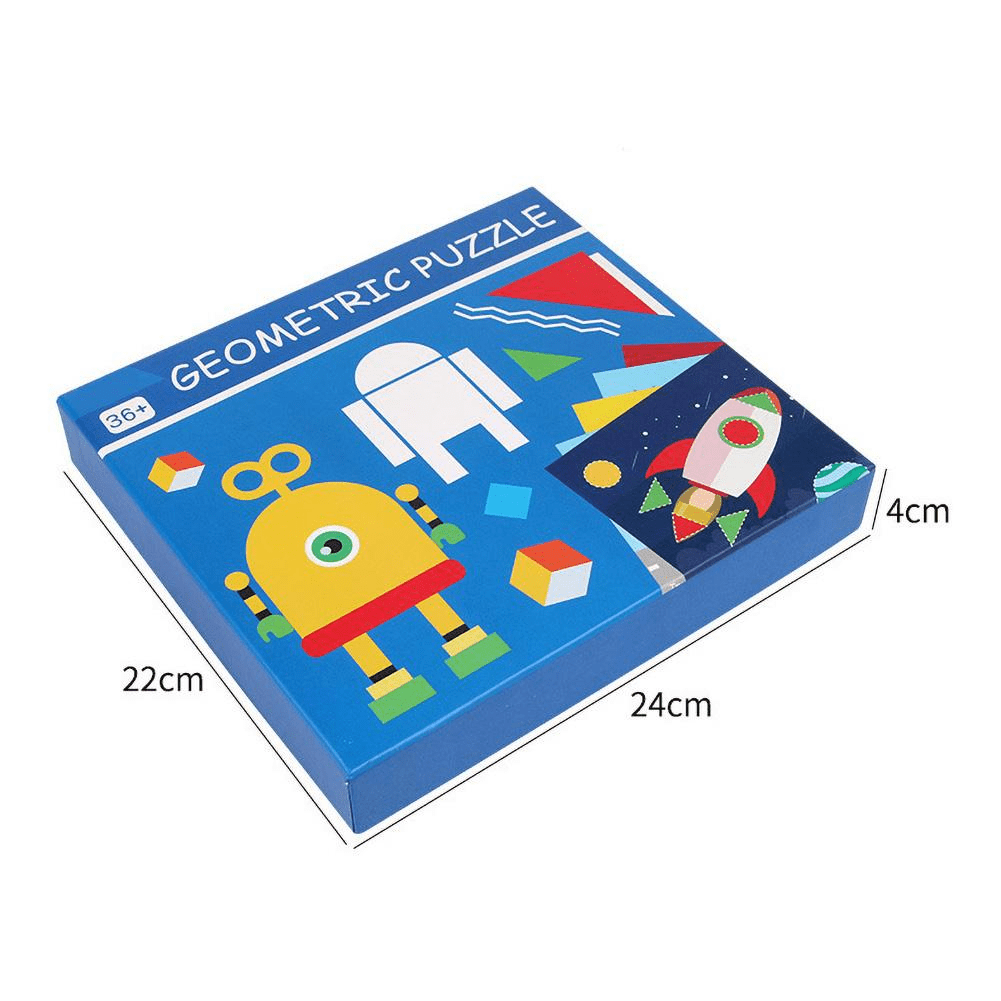 بازل اشكال ومطابقة الصورة - KIDSBOX