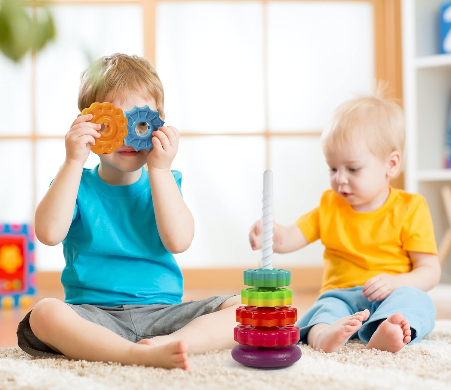 برج قوس قزح التفاعلي - KIDSBOX