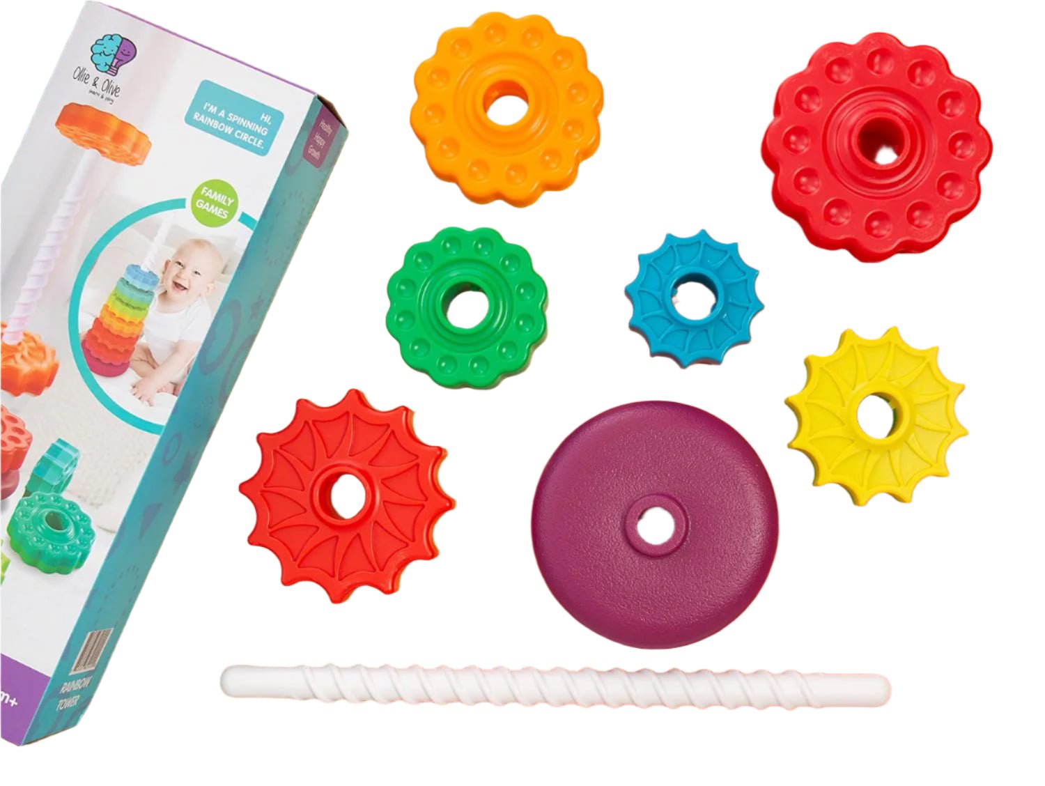 برج قوس قزح التفاعلي - KIDSBOX