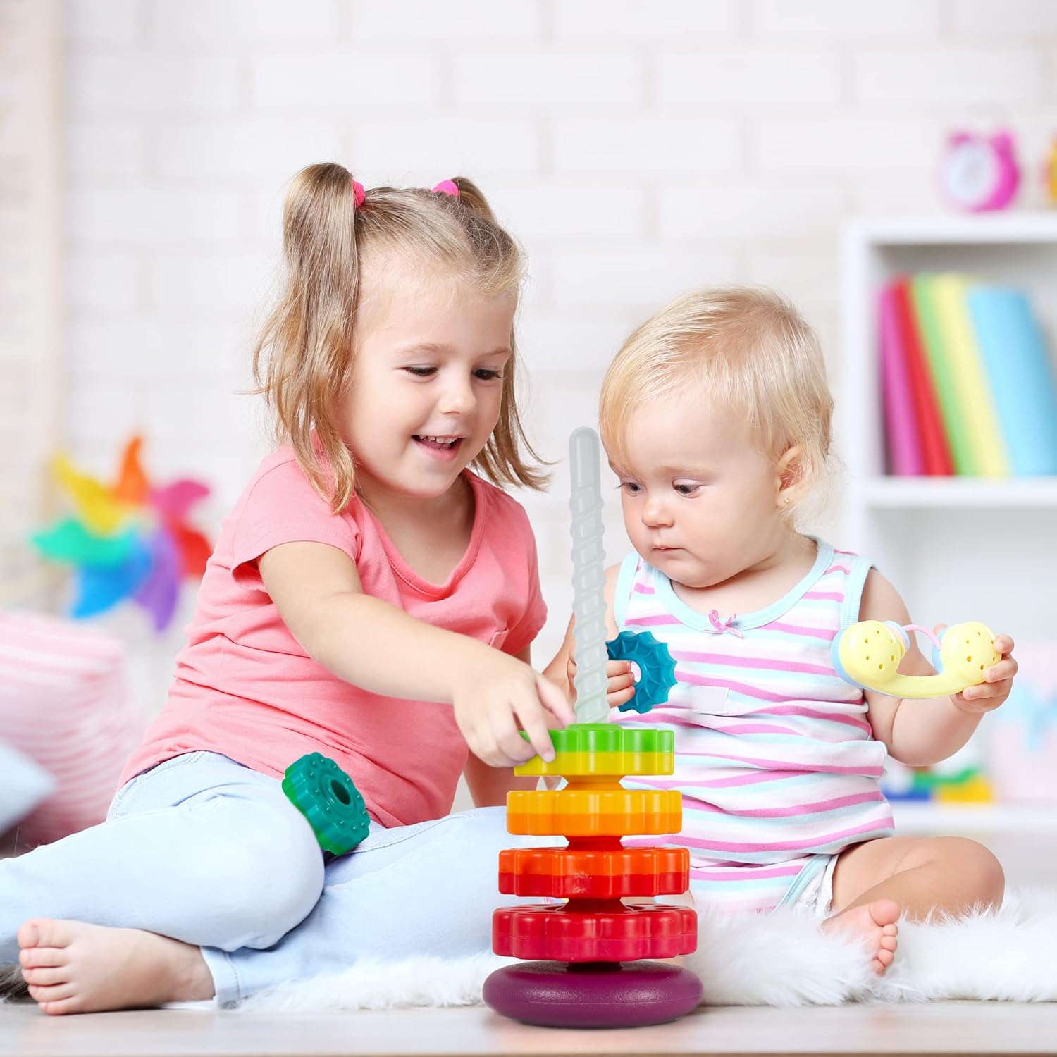 برج قوس قزح التفاعلي - KIDSBOX