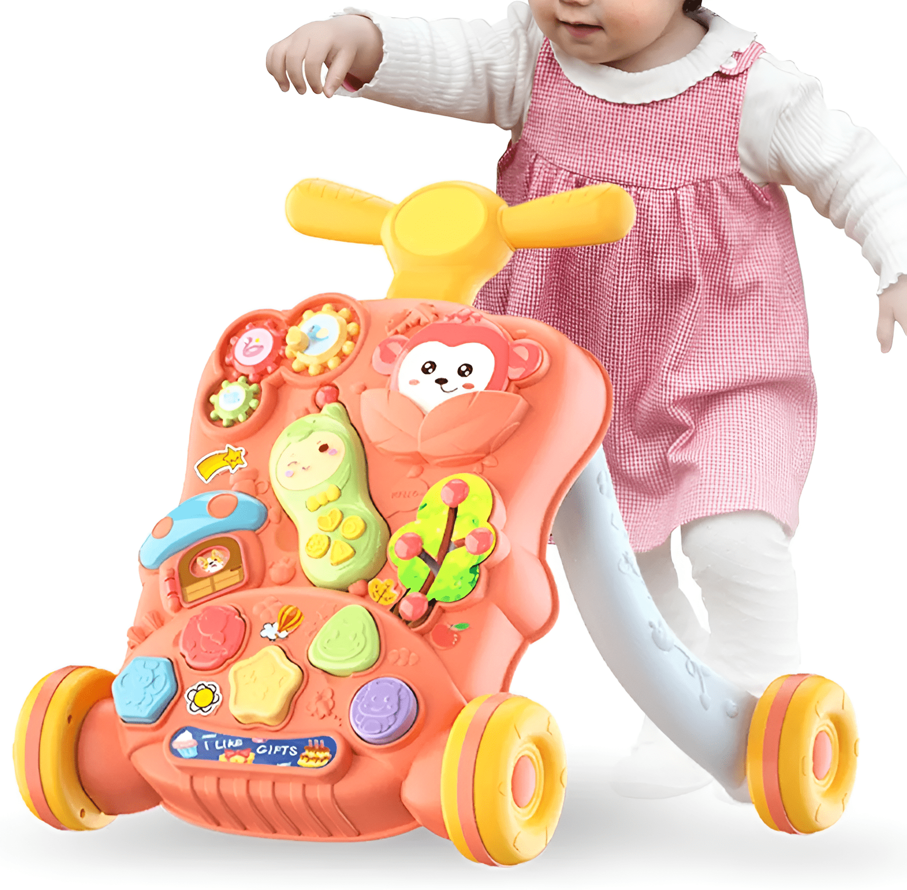 بيبي وكر مشاية للأطفال - اورنج - KIDSBOX