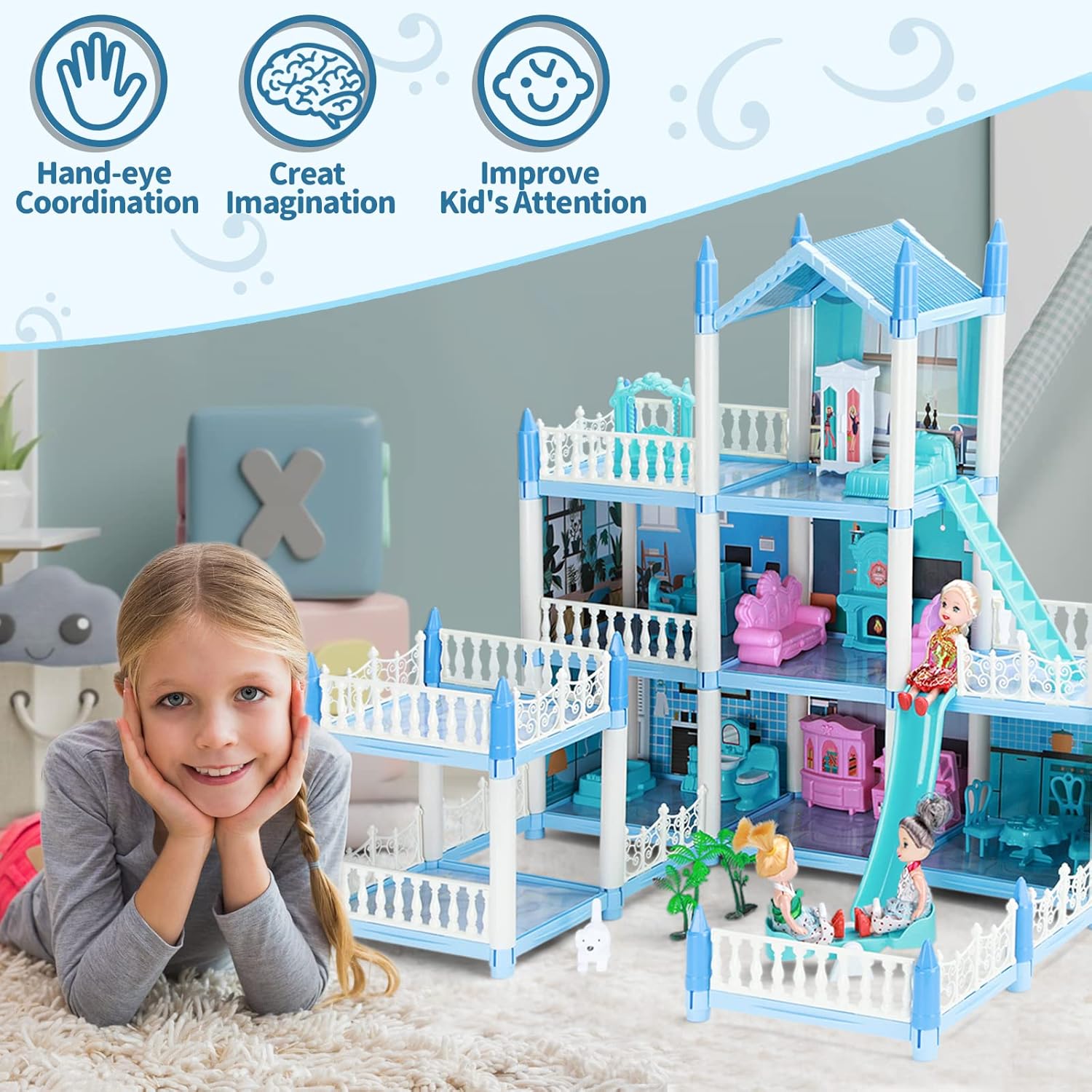 بيت فروزن وسط - KIDSBOX
