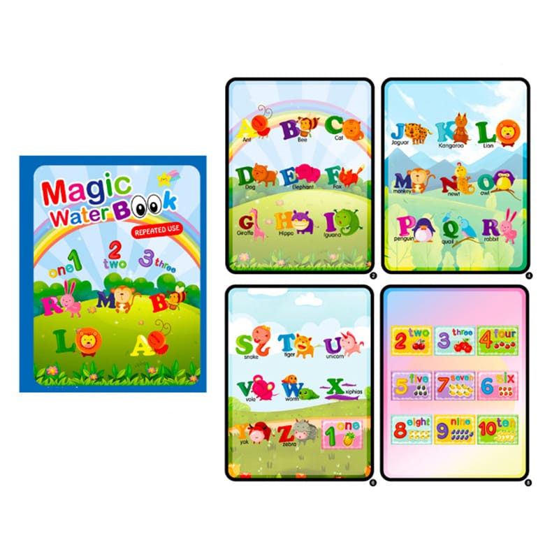 دفتر التلوين المائي السحري - KIDSBOX