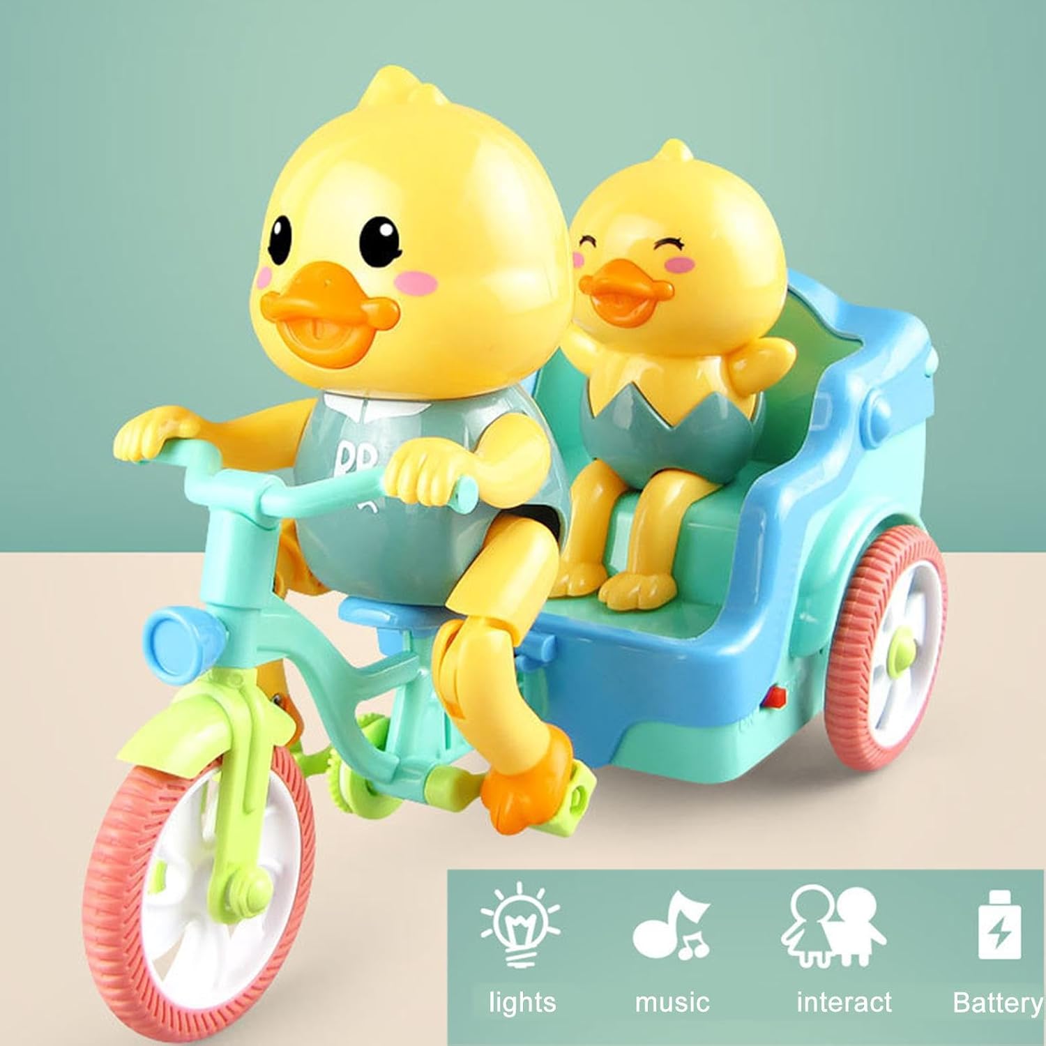 دراجة البطة الموسيقية - KIDSBOX