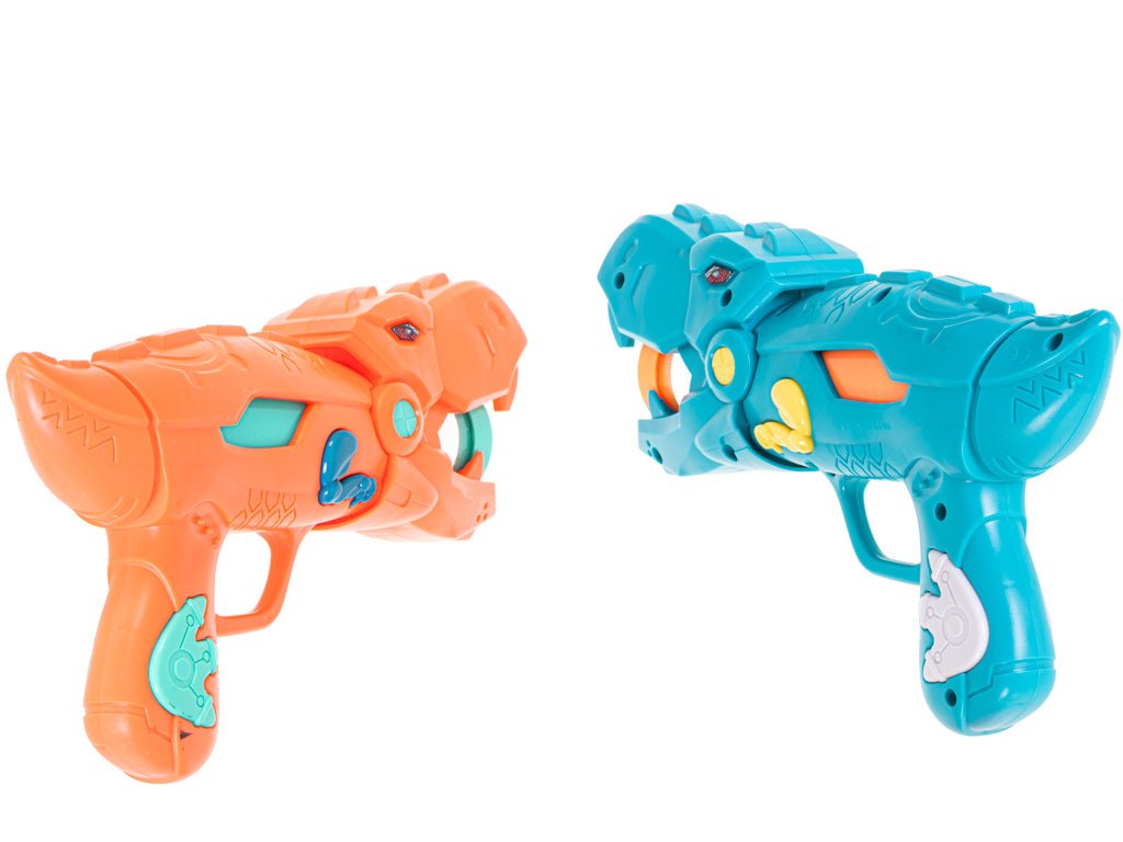 إطلاق النار على الديناصور 2 مسدس + 20 كرة - KIDSBOX
