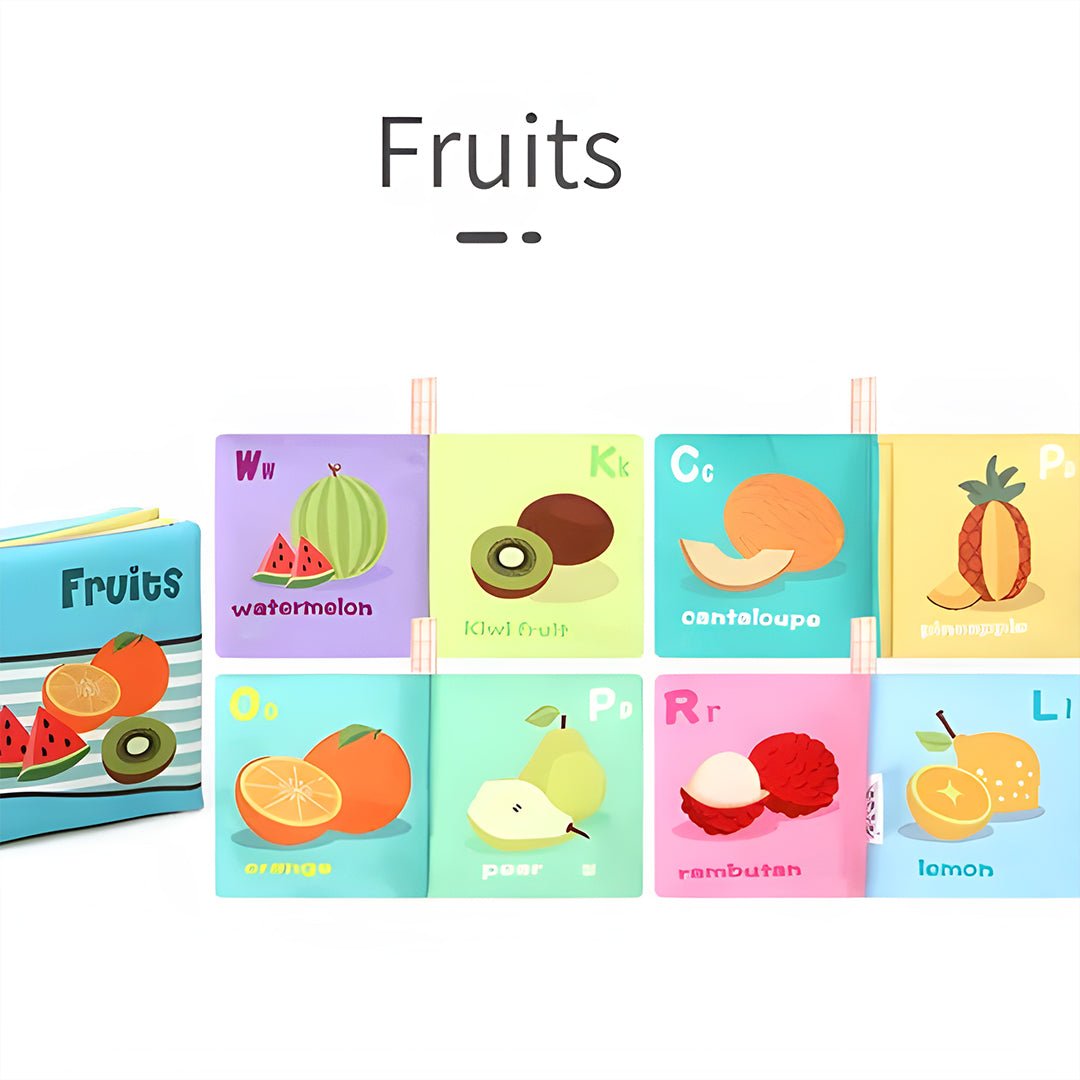 (فواكه) كتاب قماش للبيبي - KIDSBOX
