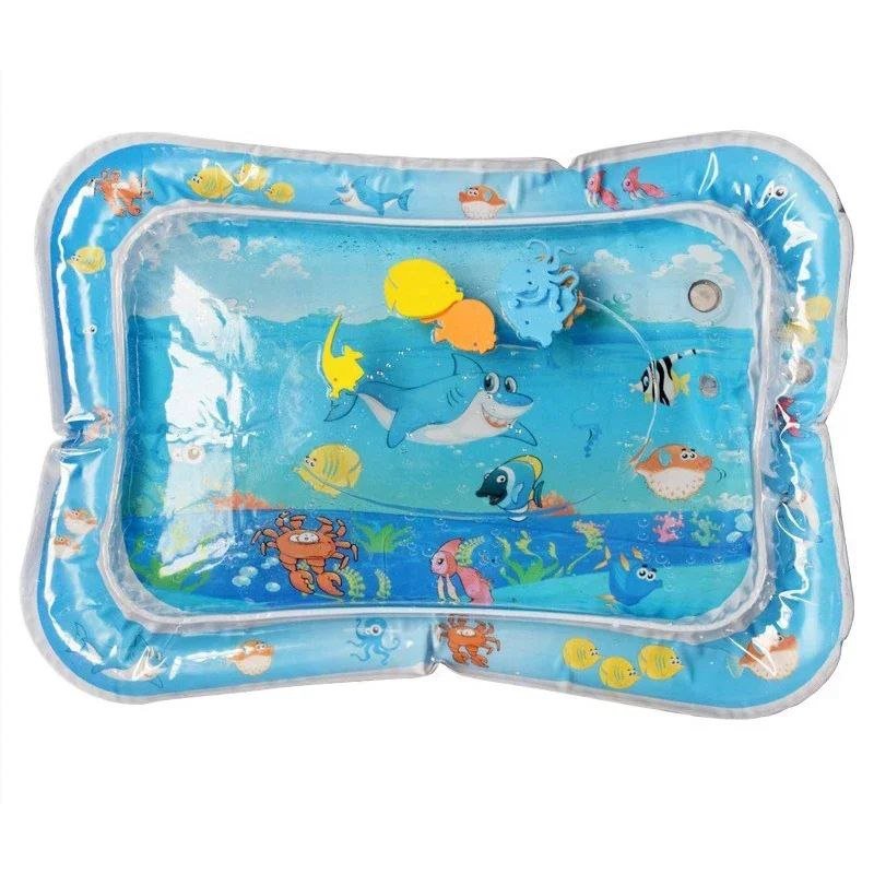 فرشة البيبي المائية - لون أرزق - KIDSBOX