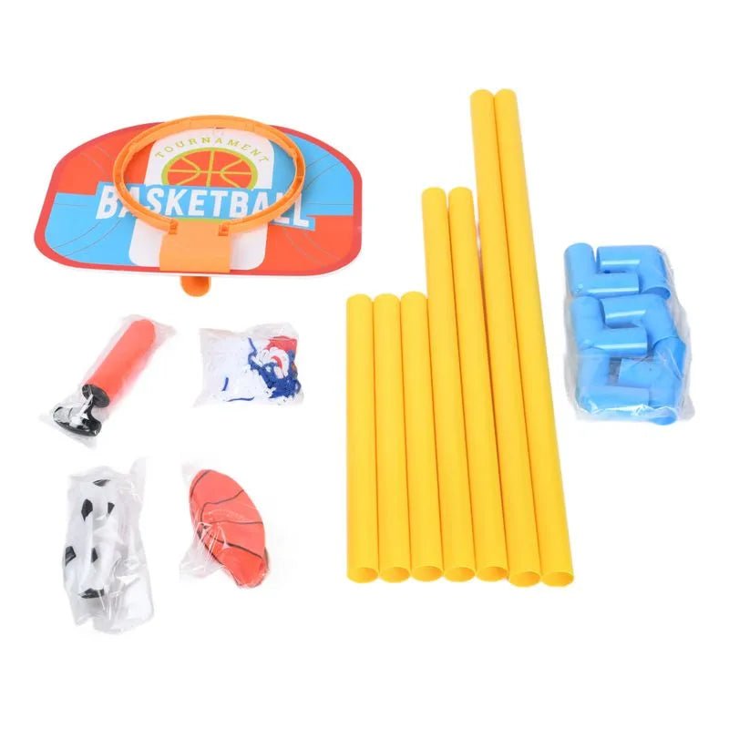 حامل كرة سلة وكرة قدم 2 في 1 - KIDSBOX