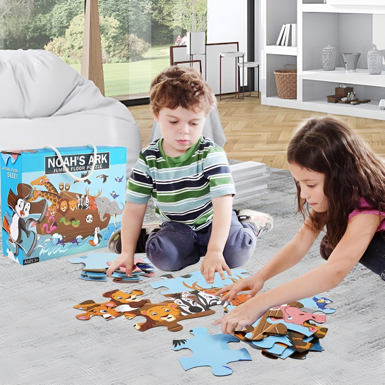 حقيبة بازل 72 قطعة حجم كبير - KIDSBOX