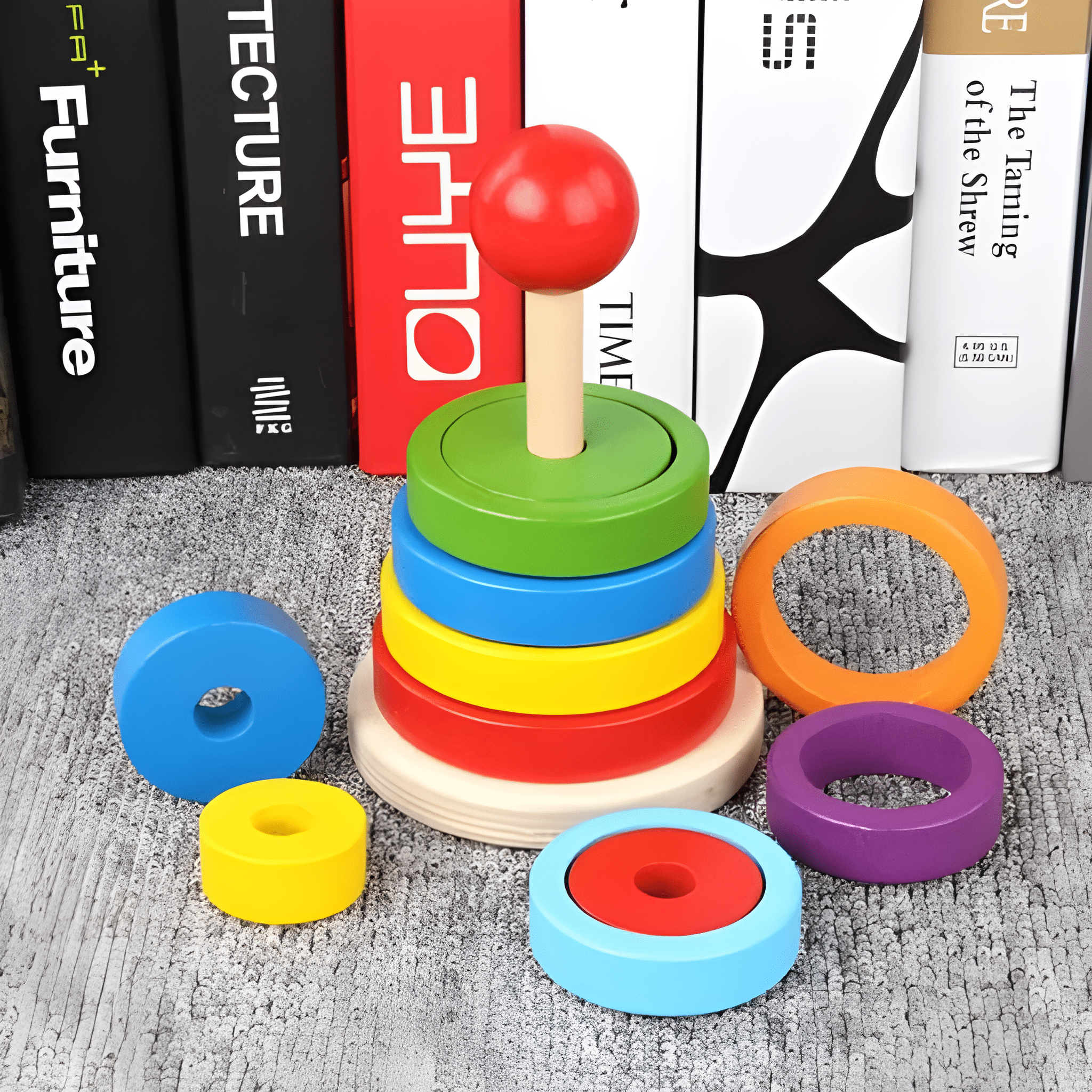 هرم الحلقات - KIDSBOX