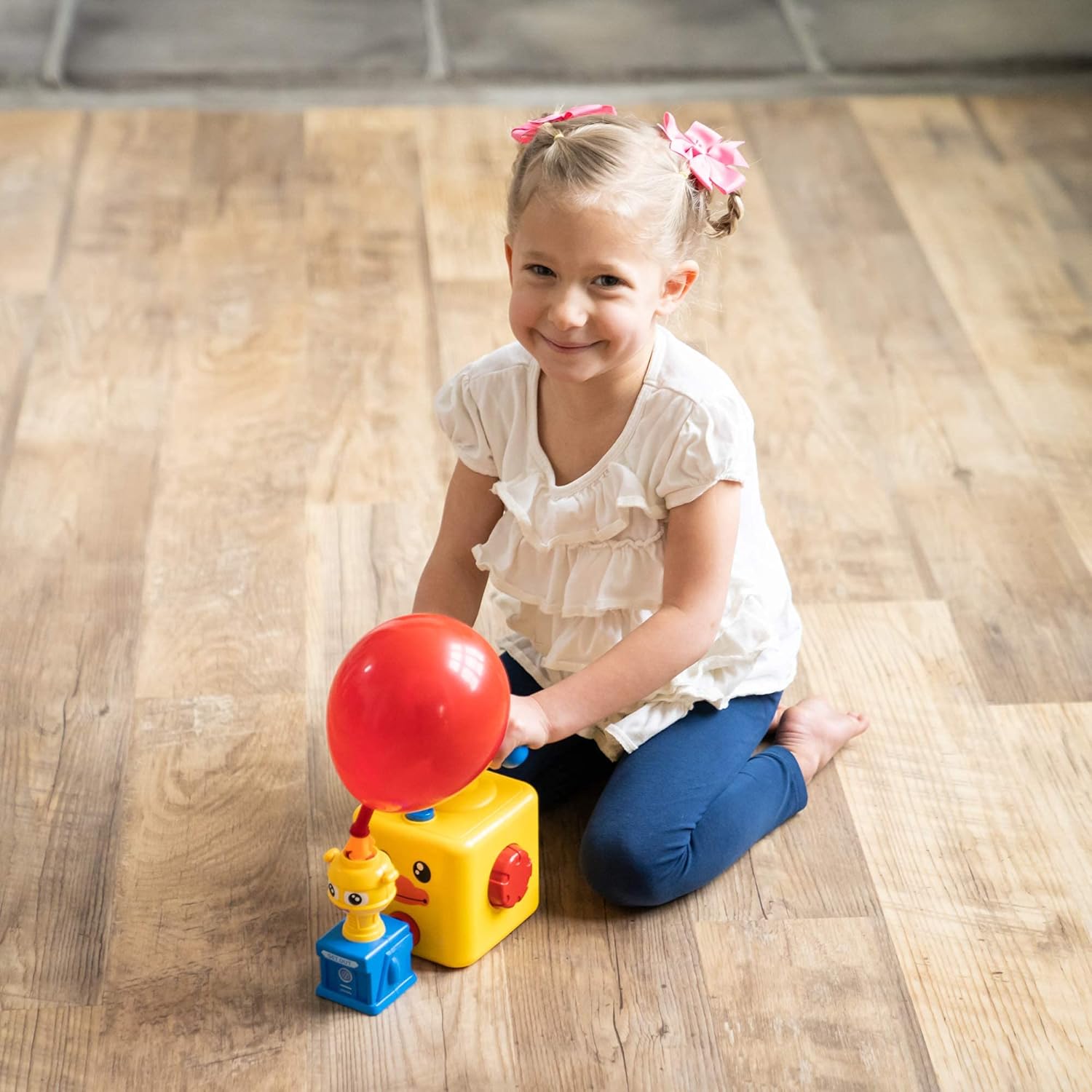 جهاز نفخ البالونات و أطلاق السيارات - KIDSBOX