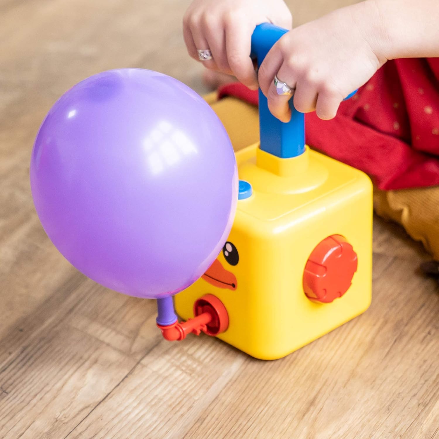 جهاز نفخ البالونات و أطلاق السيارات - KIDSBOX