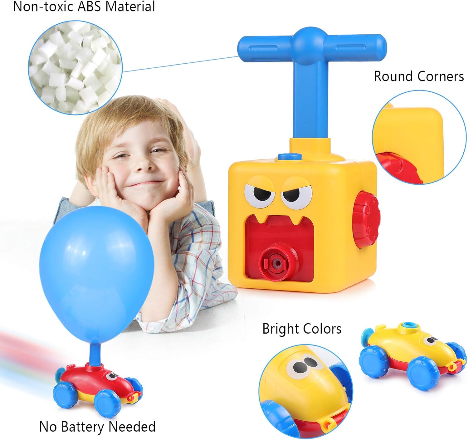 جهاز نفخ البالونات و أطلاق السيارات - KIDSBOX