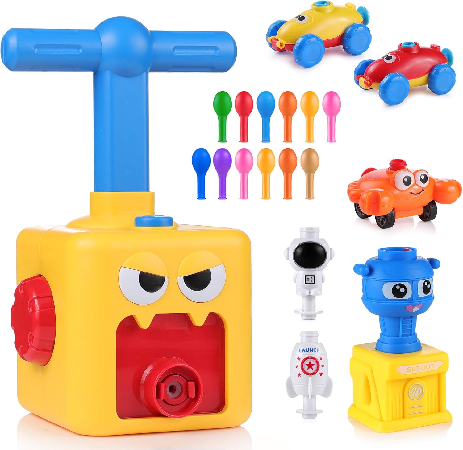 جهاز نفخ البالونات و أطلاق السيارات - KIDSBOX