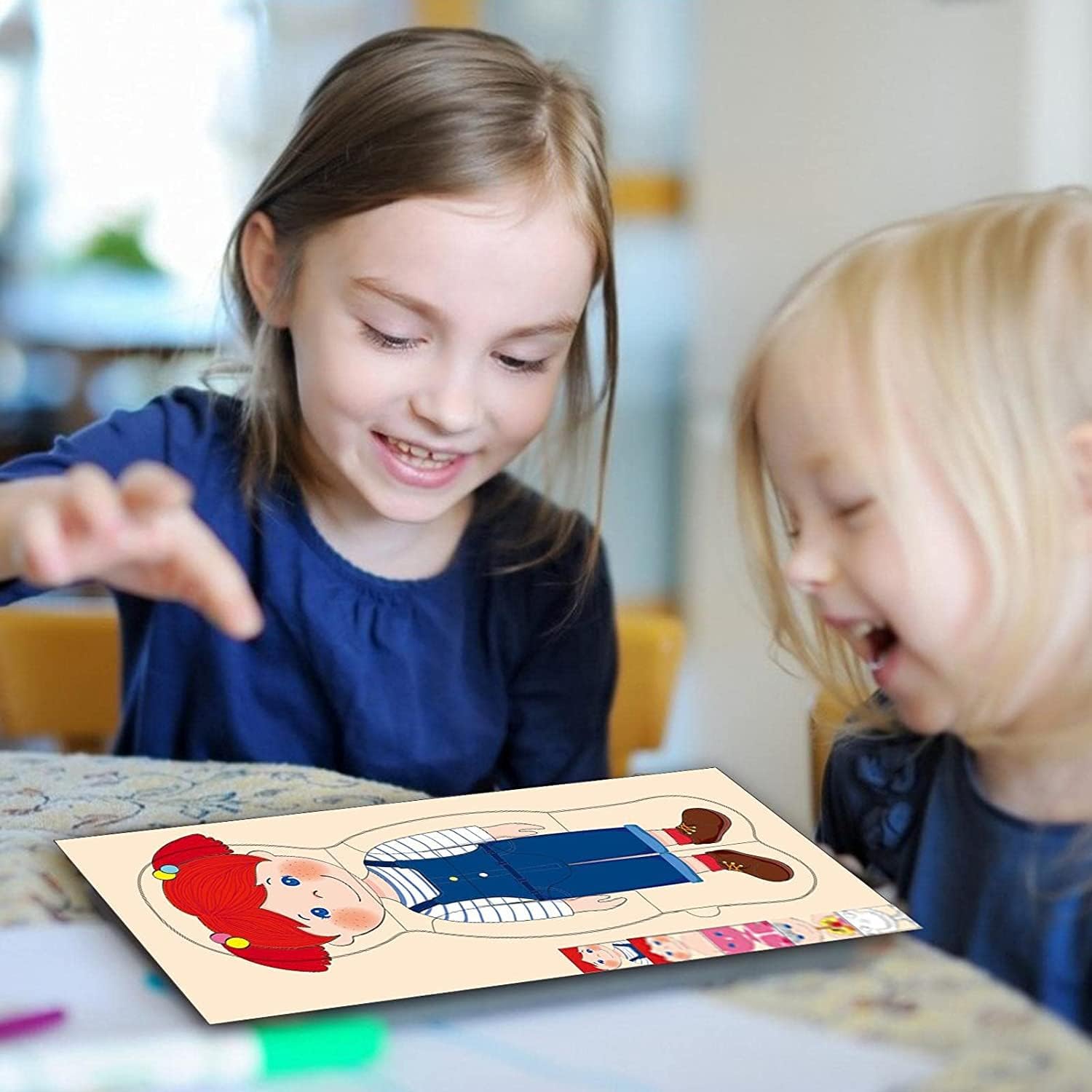 جسم الإنسان الخشبي (بنت) - KIDSBOX