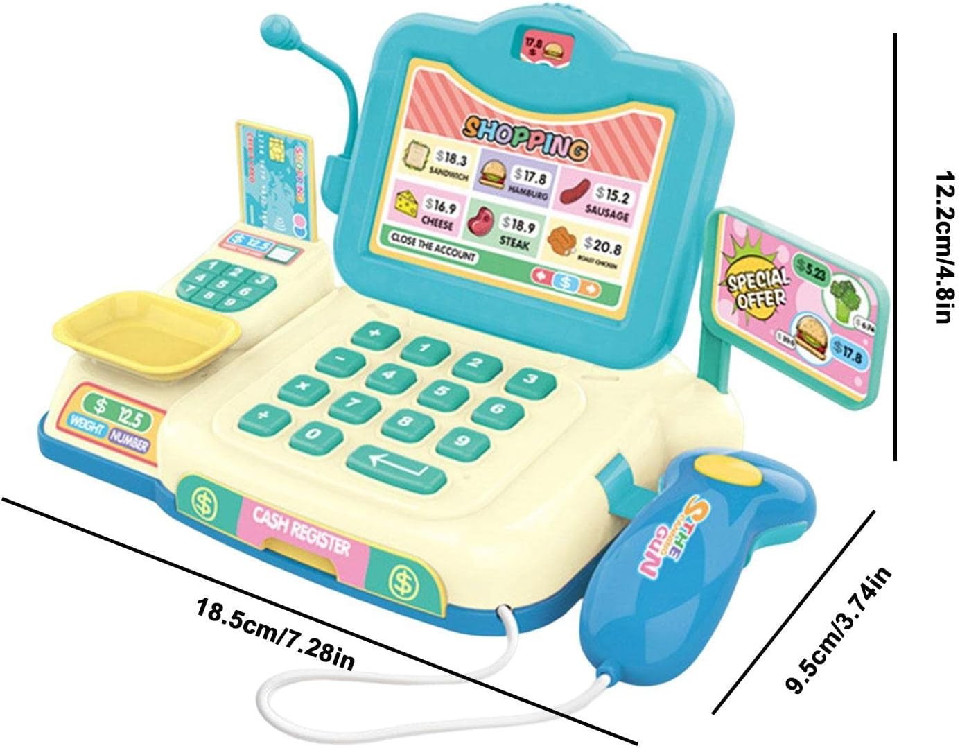 ⁨⁨كاشير اطفال مع مستلزامته - KIDSBOX