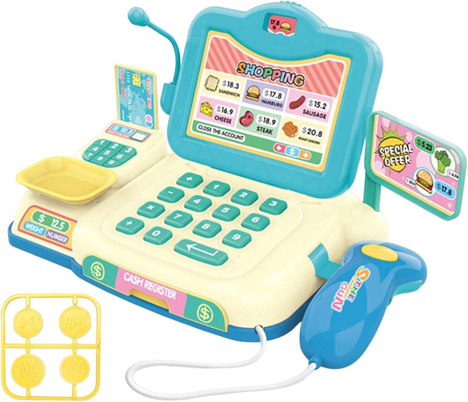 ⁨⁨كاشير اطفال مع مستلزامته - KIDSBOX