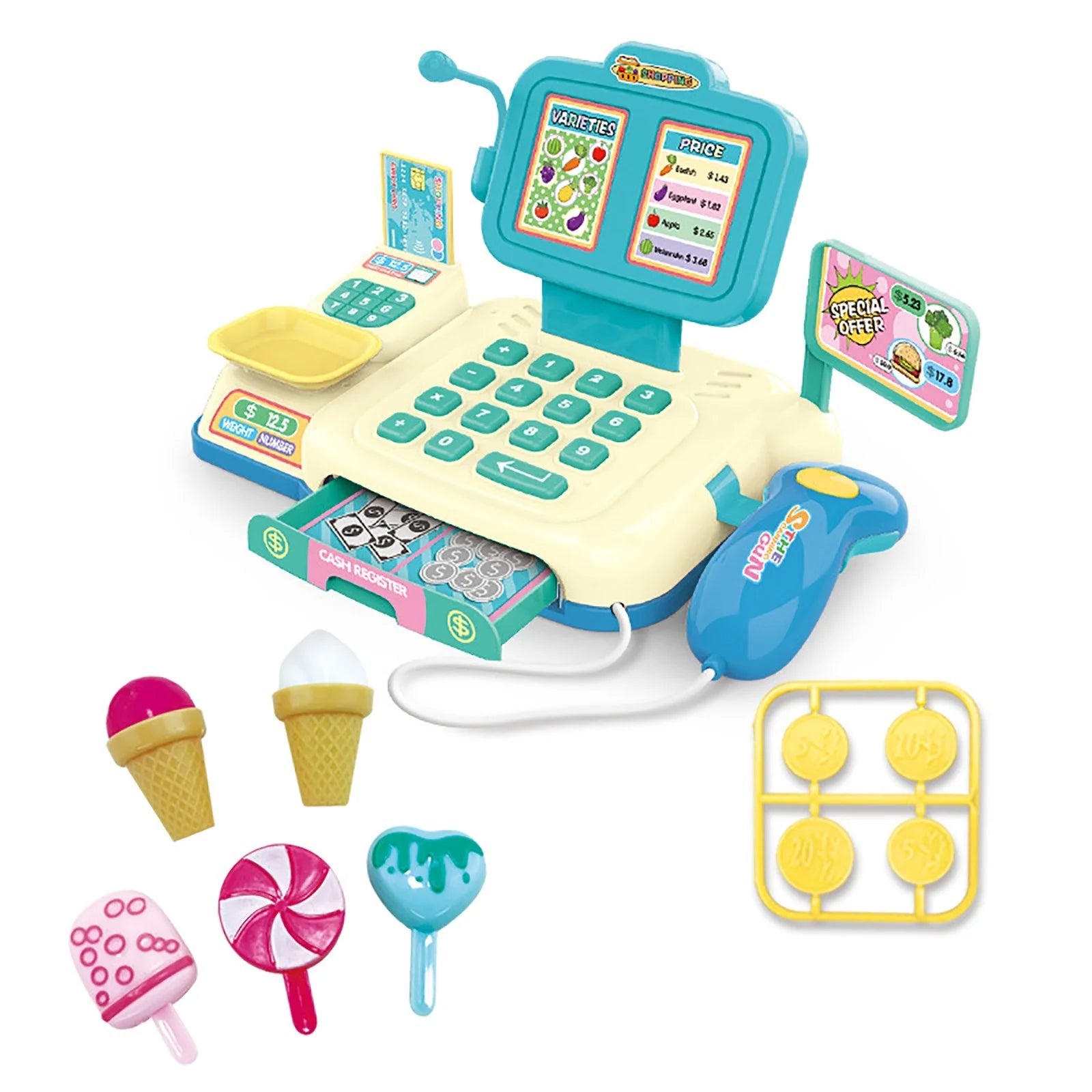 ⁨⁨كاشير اطفال مع مستلزامته - KIDSBOX