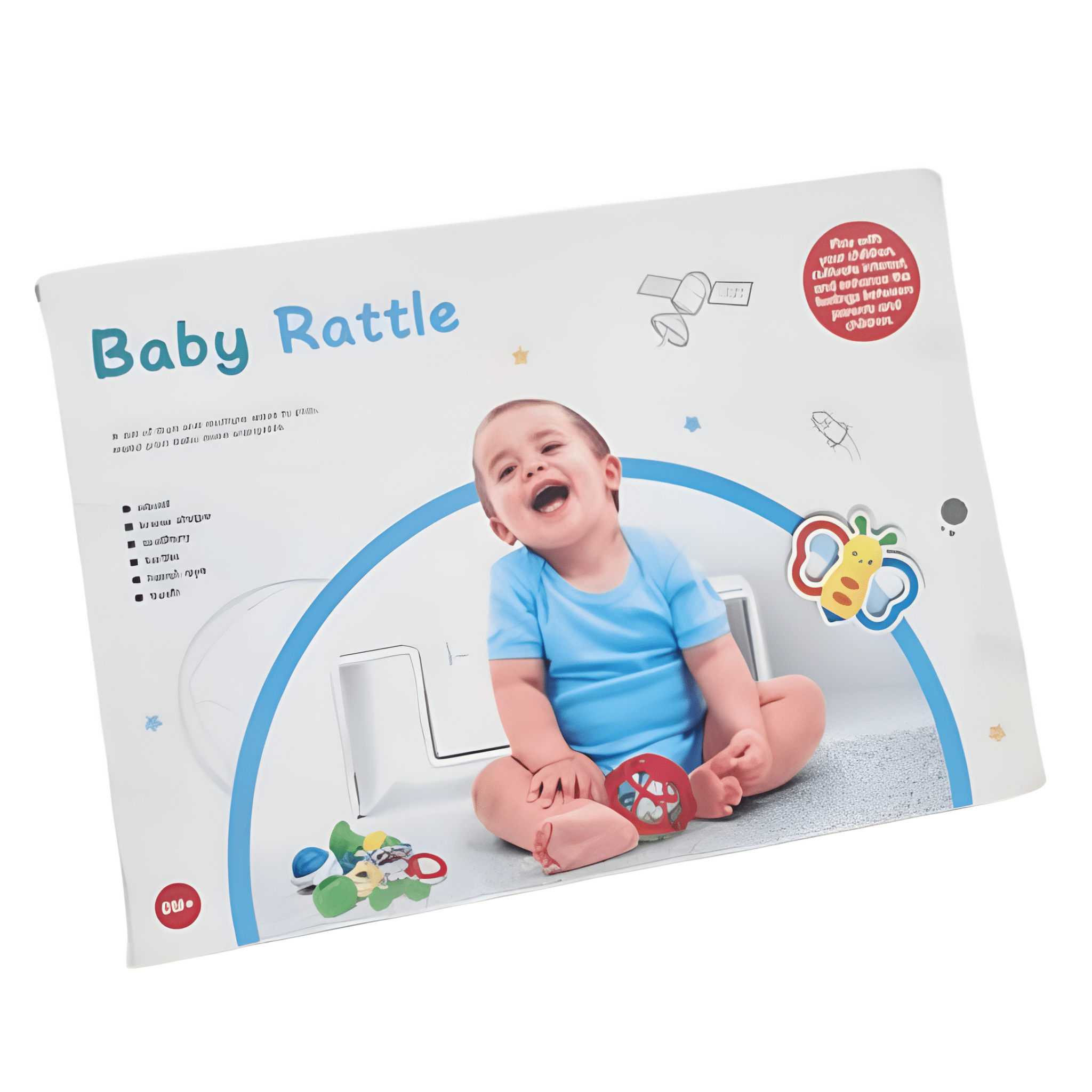 خرخوشة بيبي 8 اشكال متنوعة - KIDSBOX