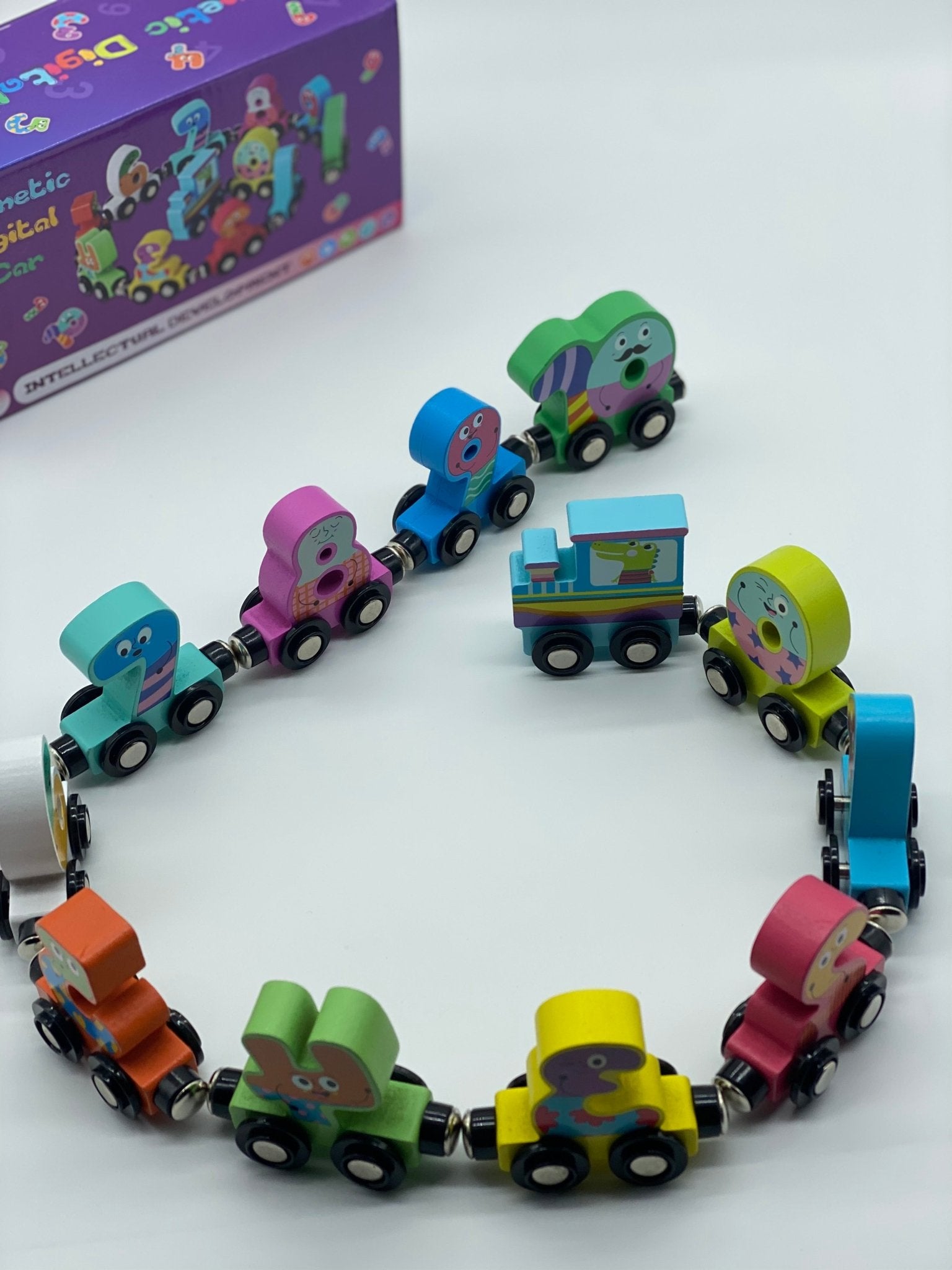قطار الارقام - KIDSBOX