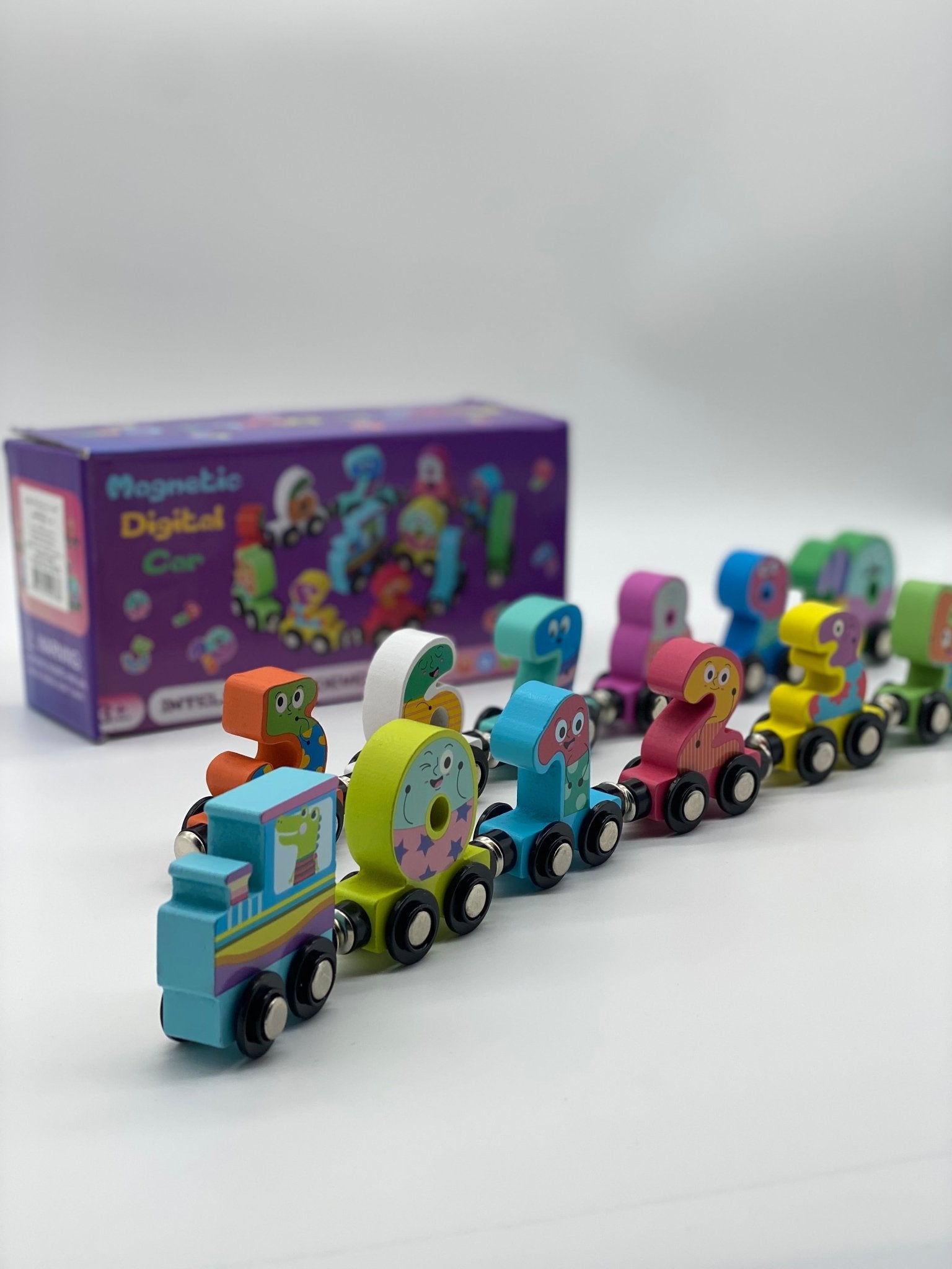 قطار الارقام - KIDSBOX
