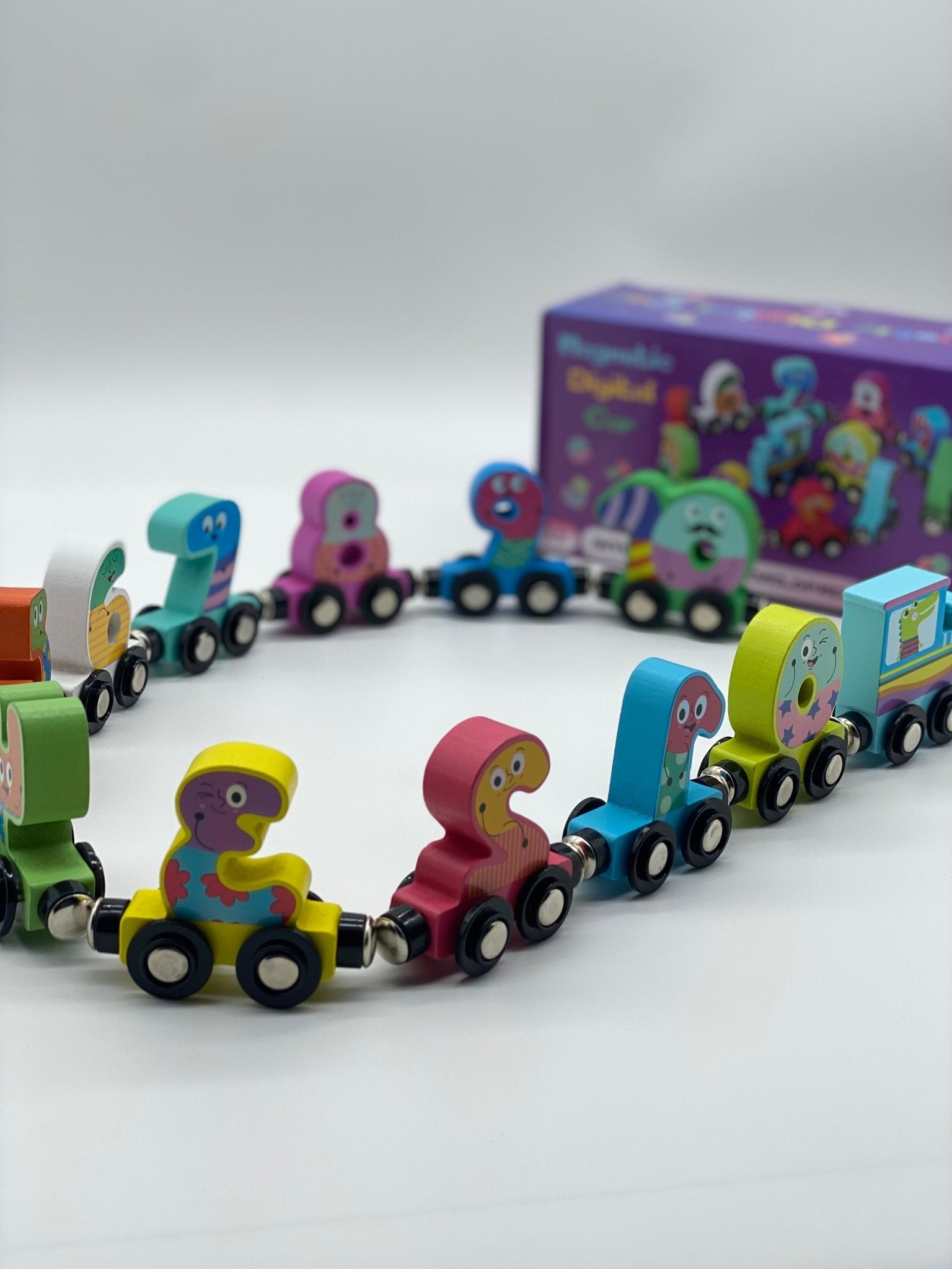 قطار الارقام - KIDSBOX