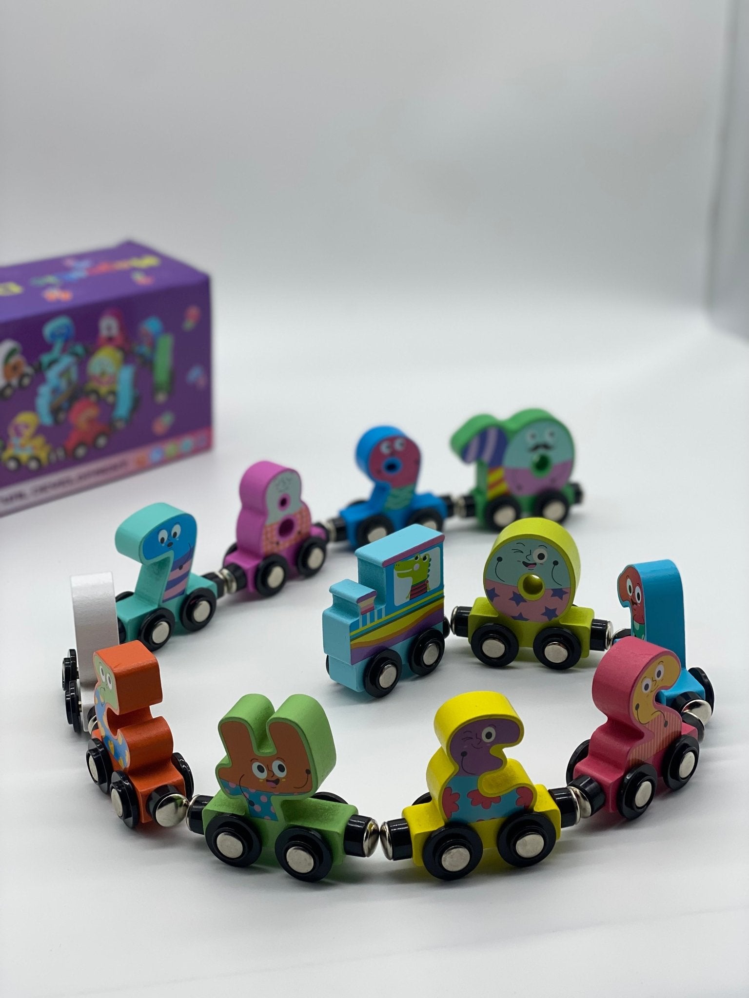 قطار الارقام - KIDSBOX