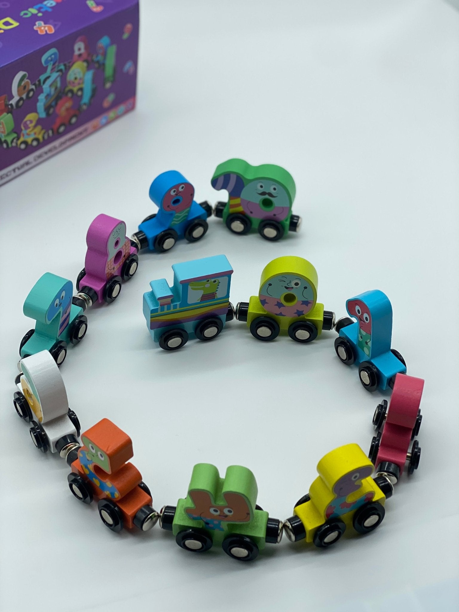 قطار الارقام - KIDSBOX