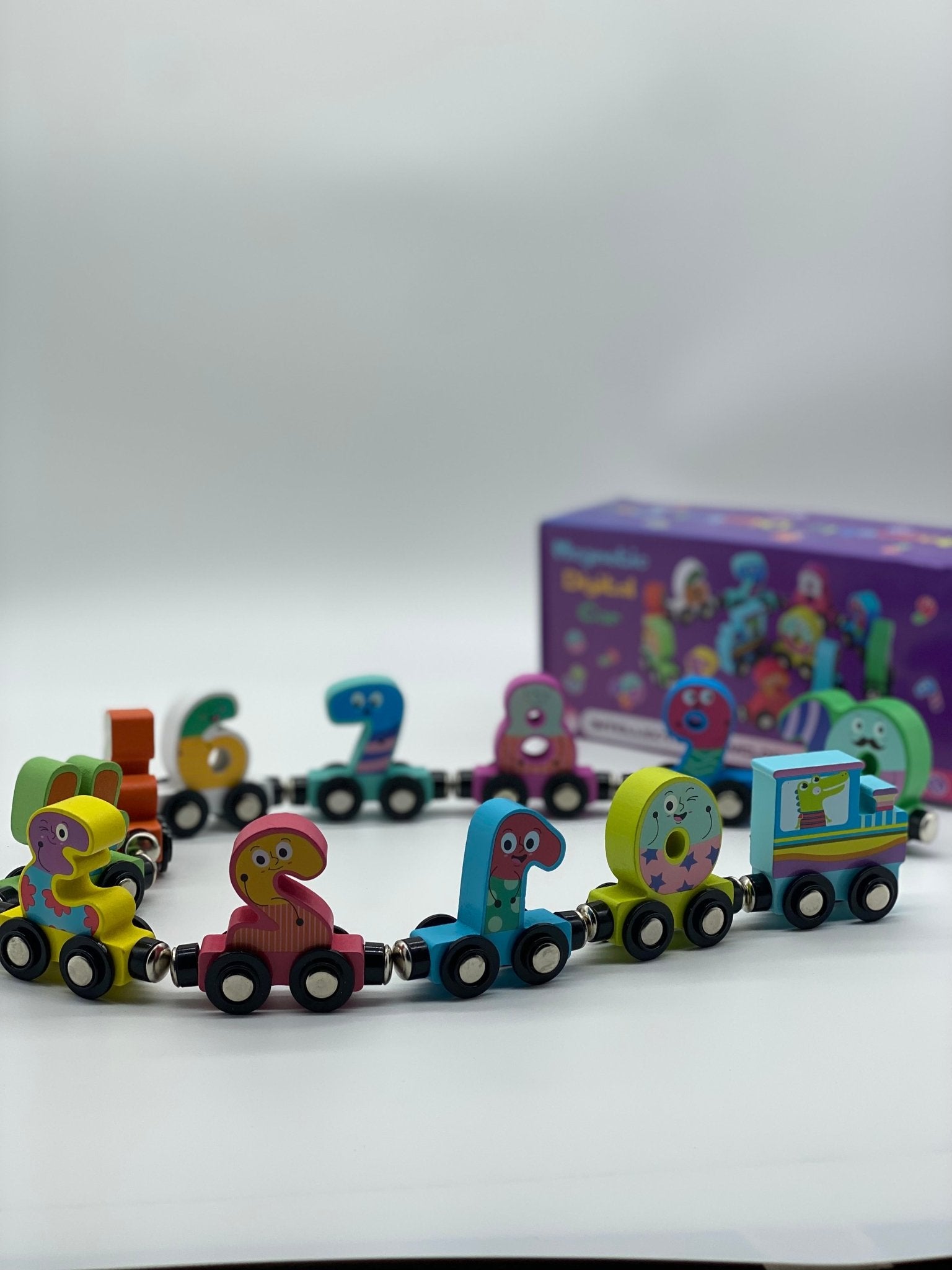قطار الارقام - KIDSBOX
