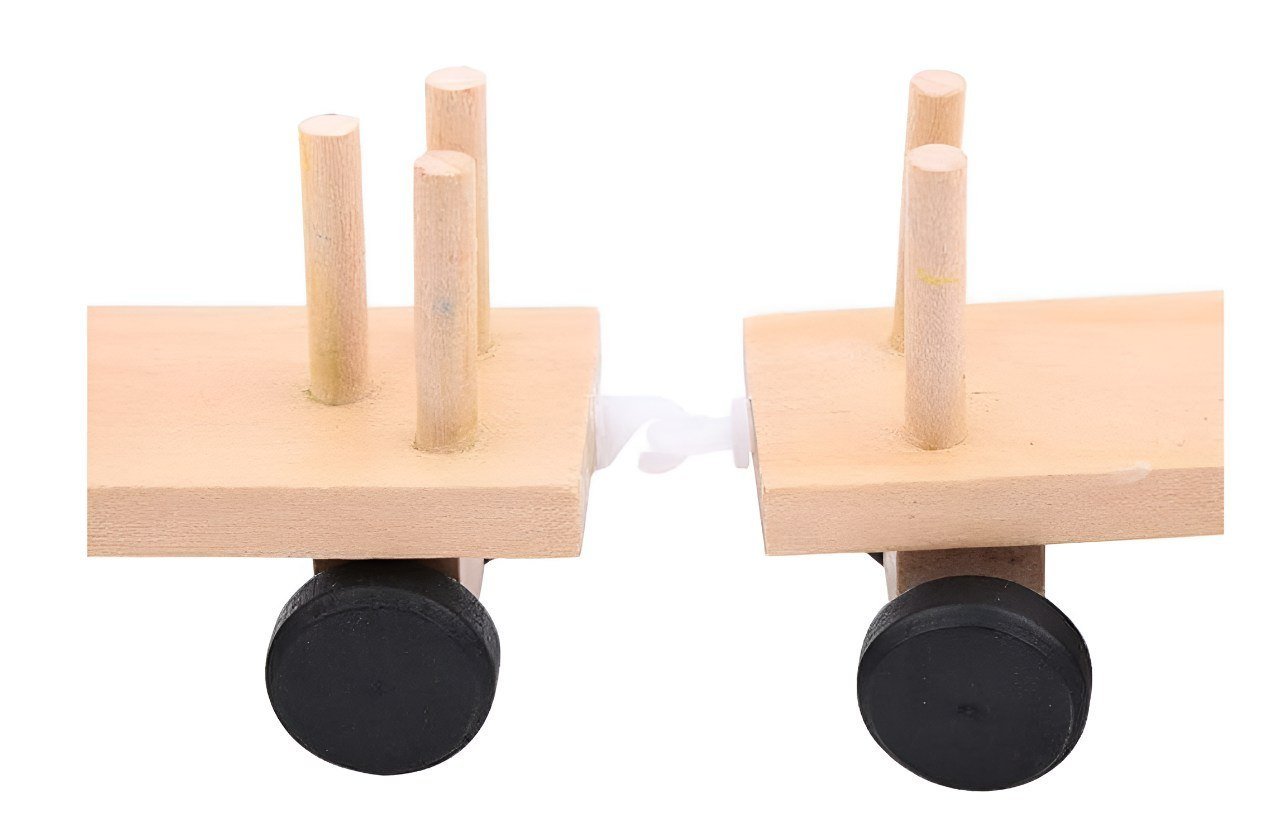 قطار ترتيب الاشكال الهندسية - KIDSBOX