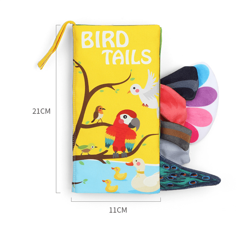 كتب قماش مميزة جدا بملامس حسية و عضاضة - KIDSBOX